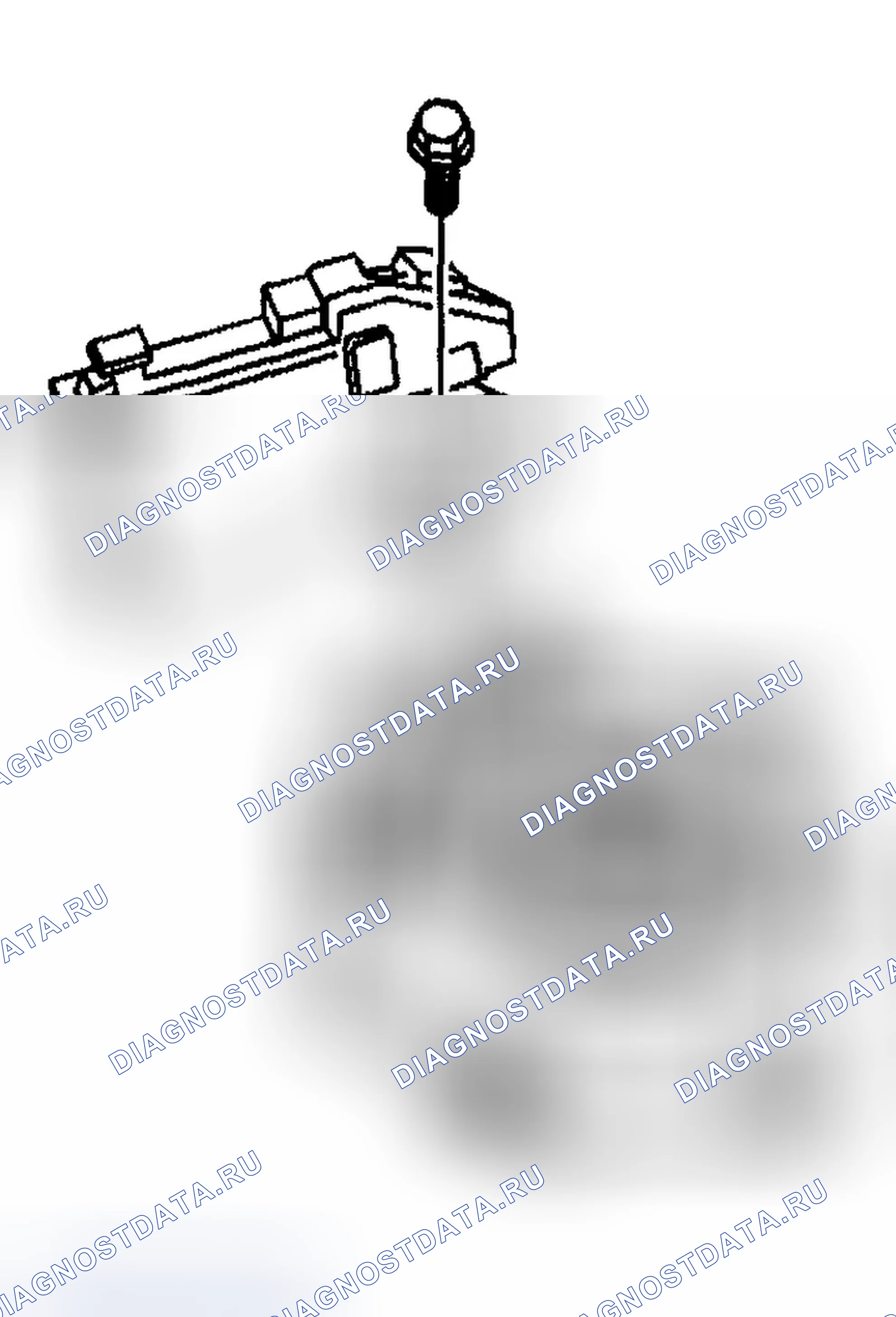 Рис. 110: Процедура разборки. Chevrolet TrailBlazer I