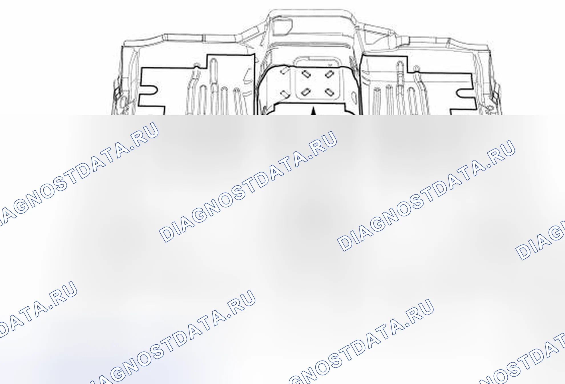 Рис. 131: Обычная кабина. Ford Pickup F250 Super Duty II