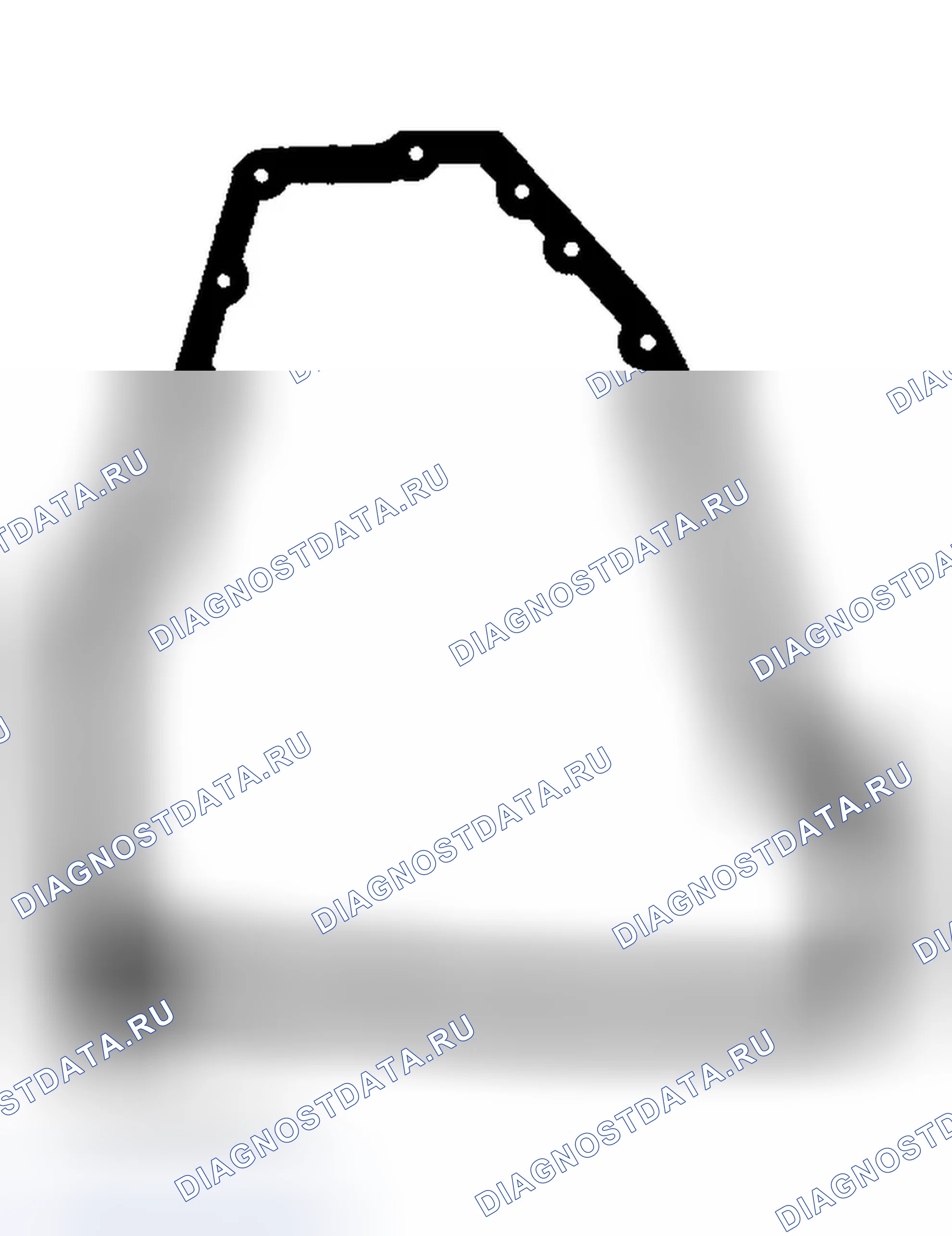 Рис. 164: Nissan RE4F04A/V Pan прокладка. Honda Civic VI