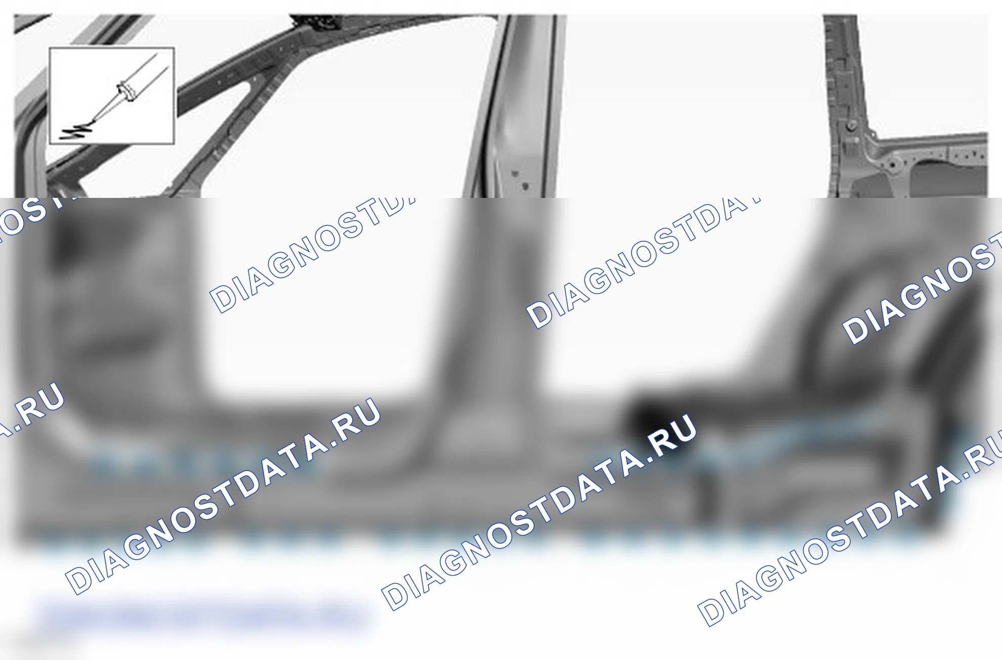 Как снять и установить внутреннее усиление панели нижней обвязки. Ford Galaxy III