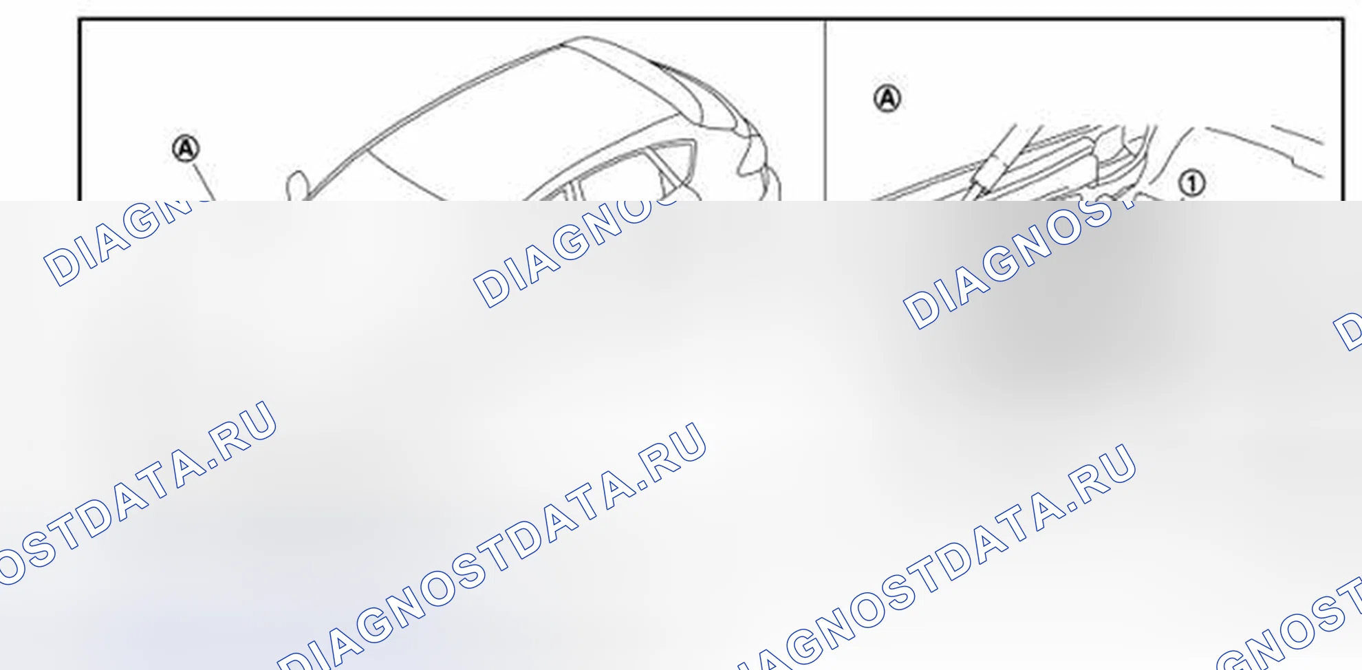 Рис. 129: Расположение компонентов. Infiniti EX37 I