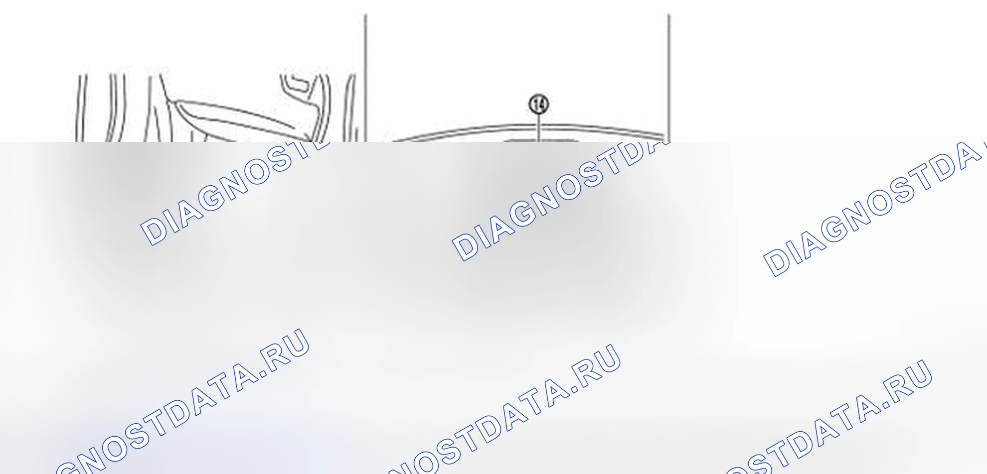 Рис. 175: Определение местоположения компонентов NVIS (2 из 2). Honda S-MX I