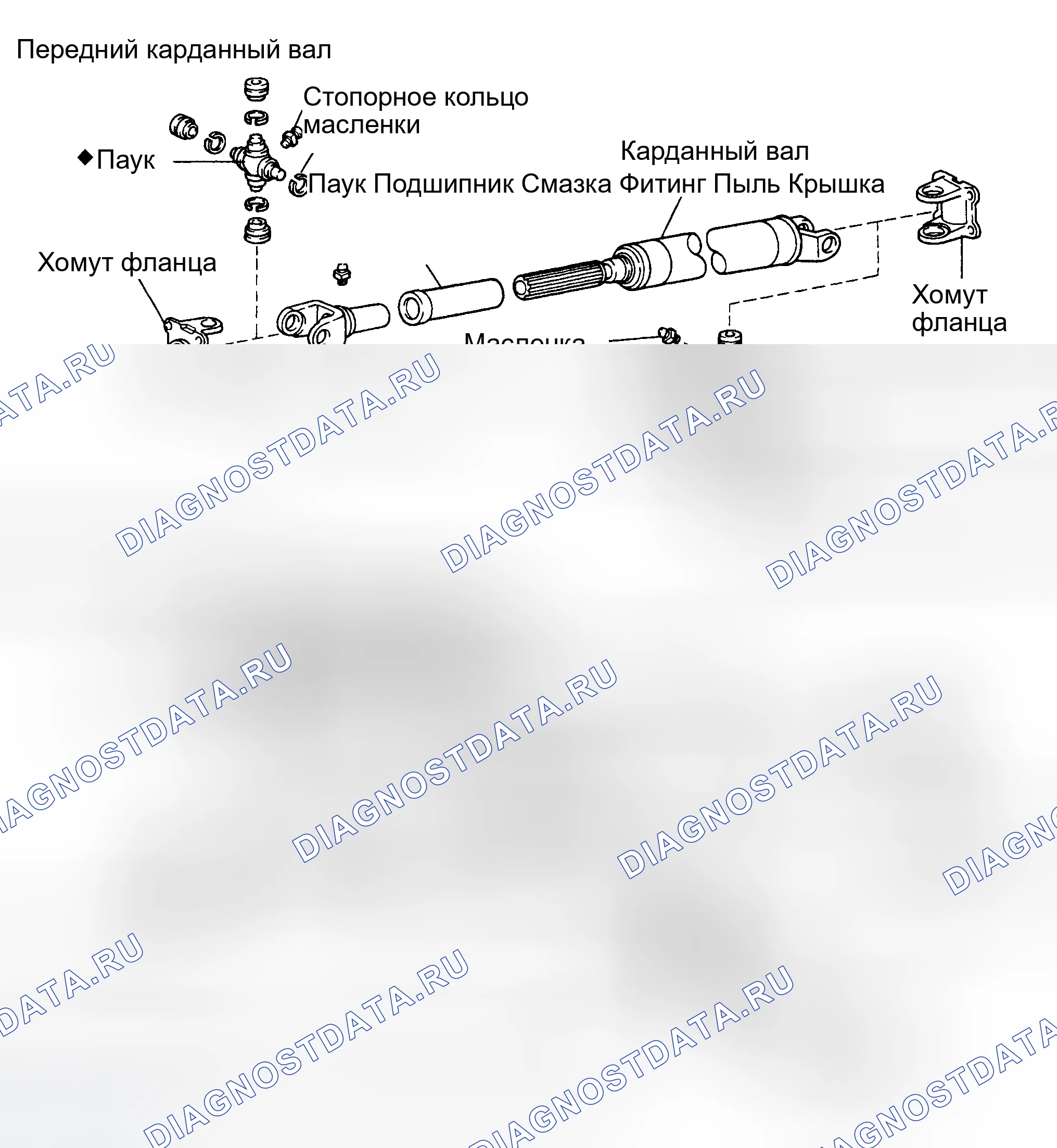 Рис. 19: Разборка. Toyota Land Cruiser 100