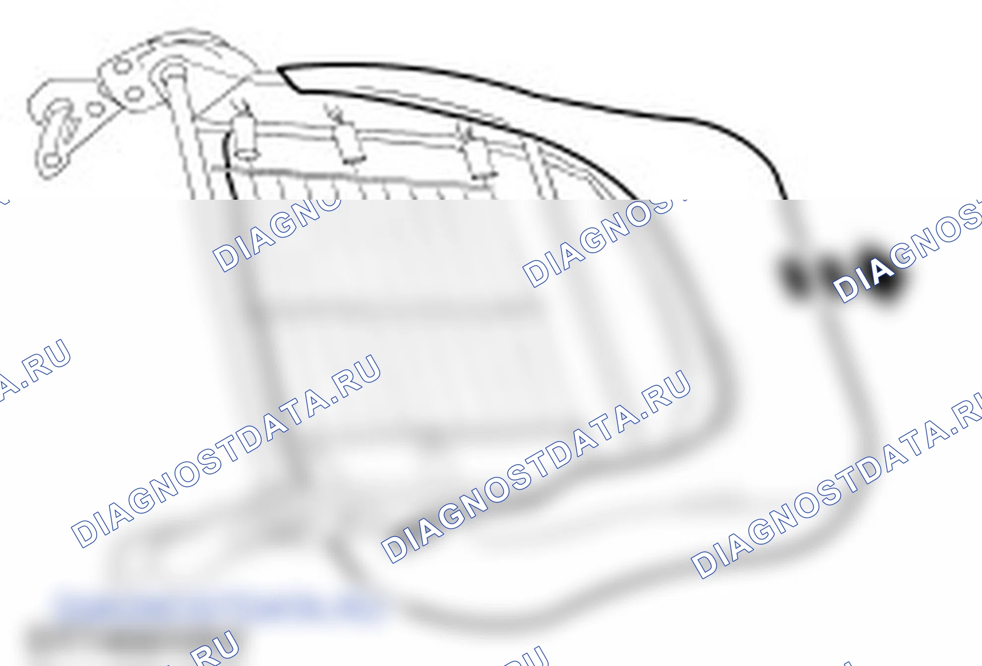 Разборка и сборка Спинка переднего сиденья. Ford Ikon I