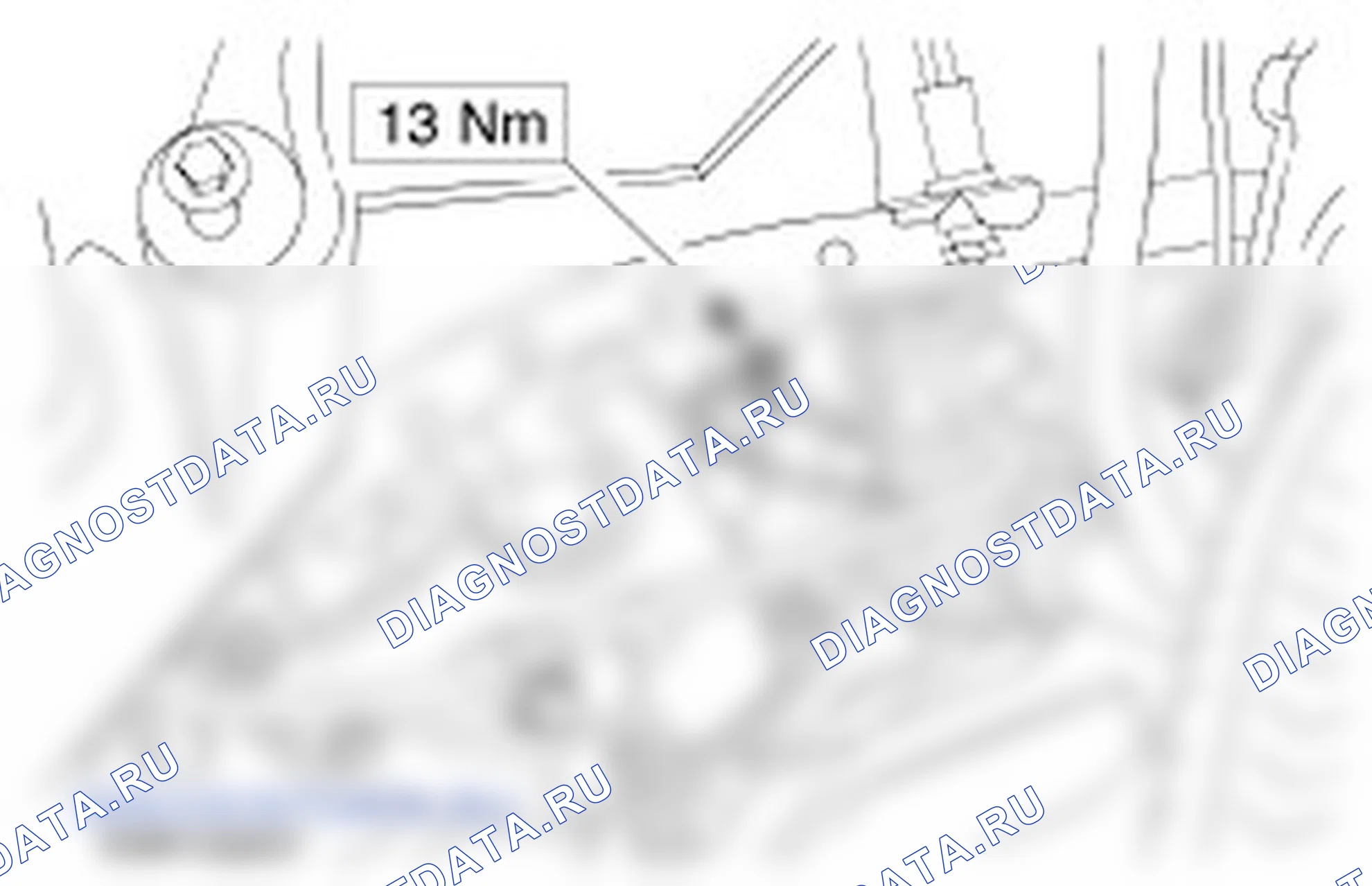 Ремонт частота вращения вала турбины (TSS) Датчик на автомобиле. Ford Mondeo II