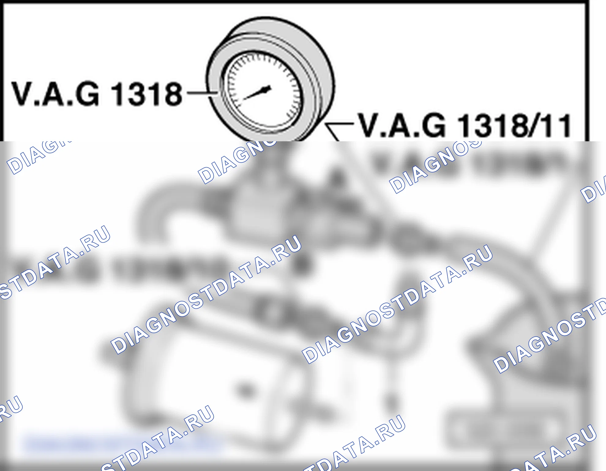 Как снять и установить детали системы питания (2,0/85 кВт). Skoda Superb I