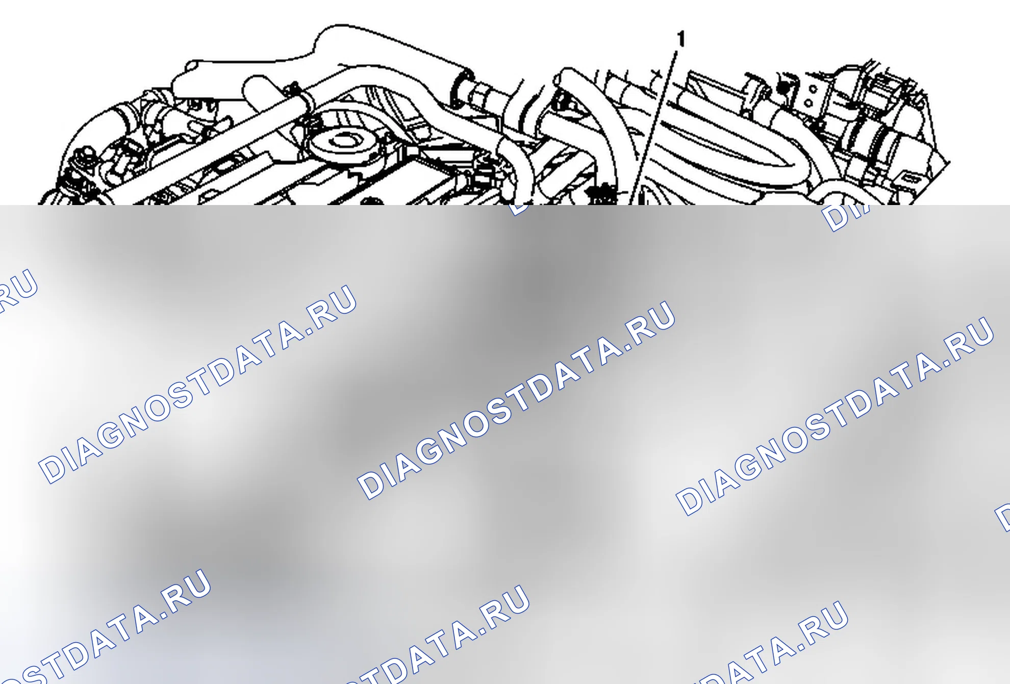 Рис. 20: Замена датчика давления хладагента системы кондиционирования воздуха - низкое давление. Chevrolet Volt I