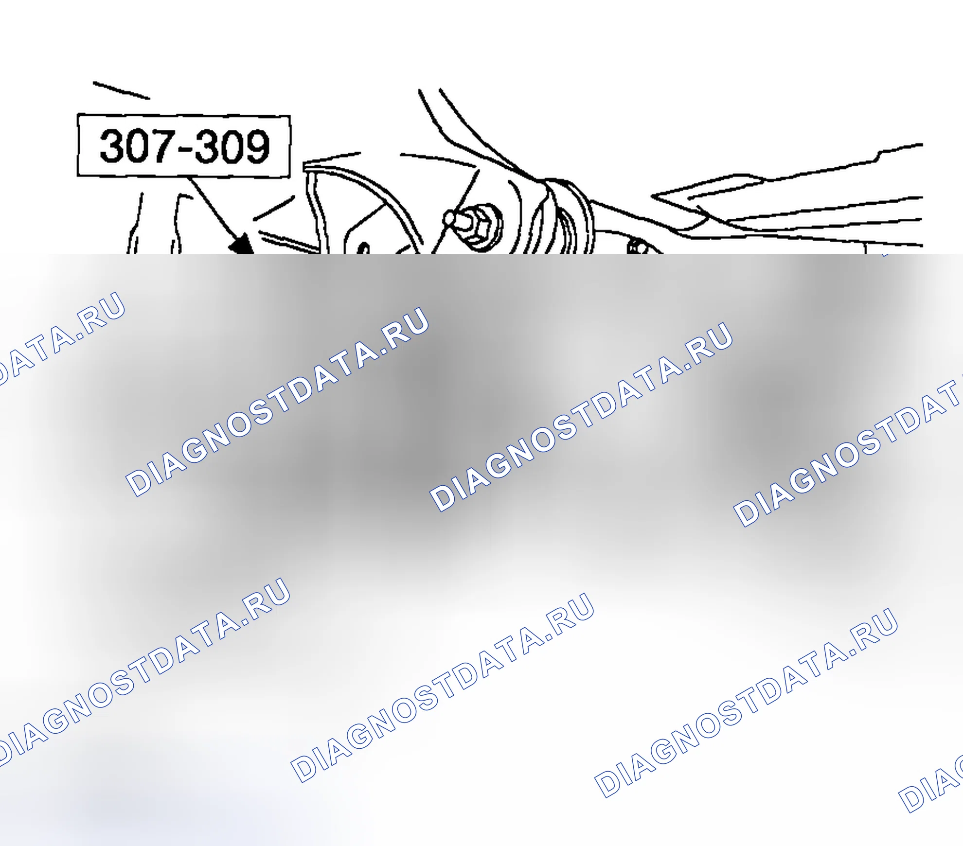 Рис. 32: Демонтаж. Mazda Tribute I