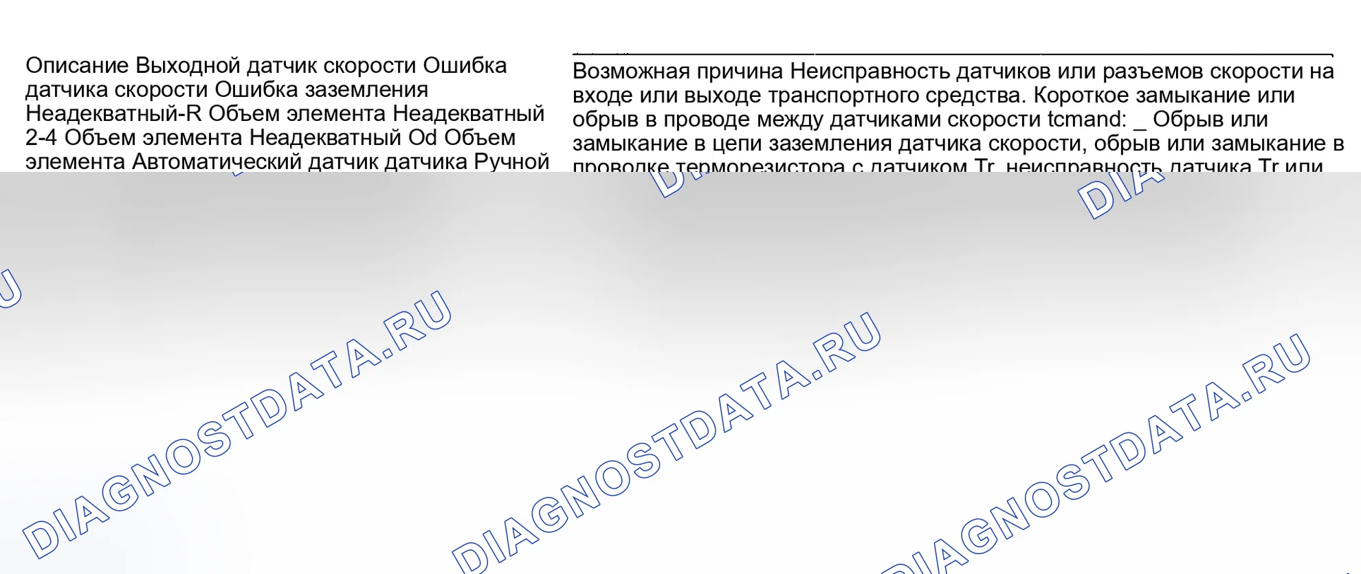Рис. 13: расшифровка кодов ошибок. Таблица поиска и устранения неисправностей (2 из 2). Chrysler Cirrus I