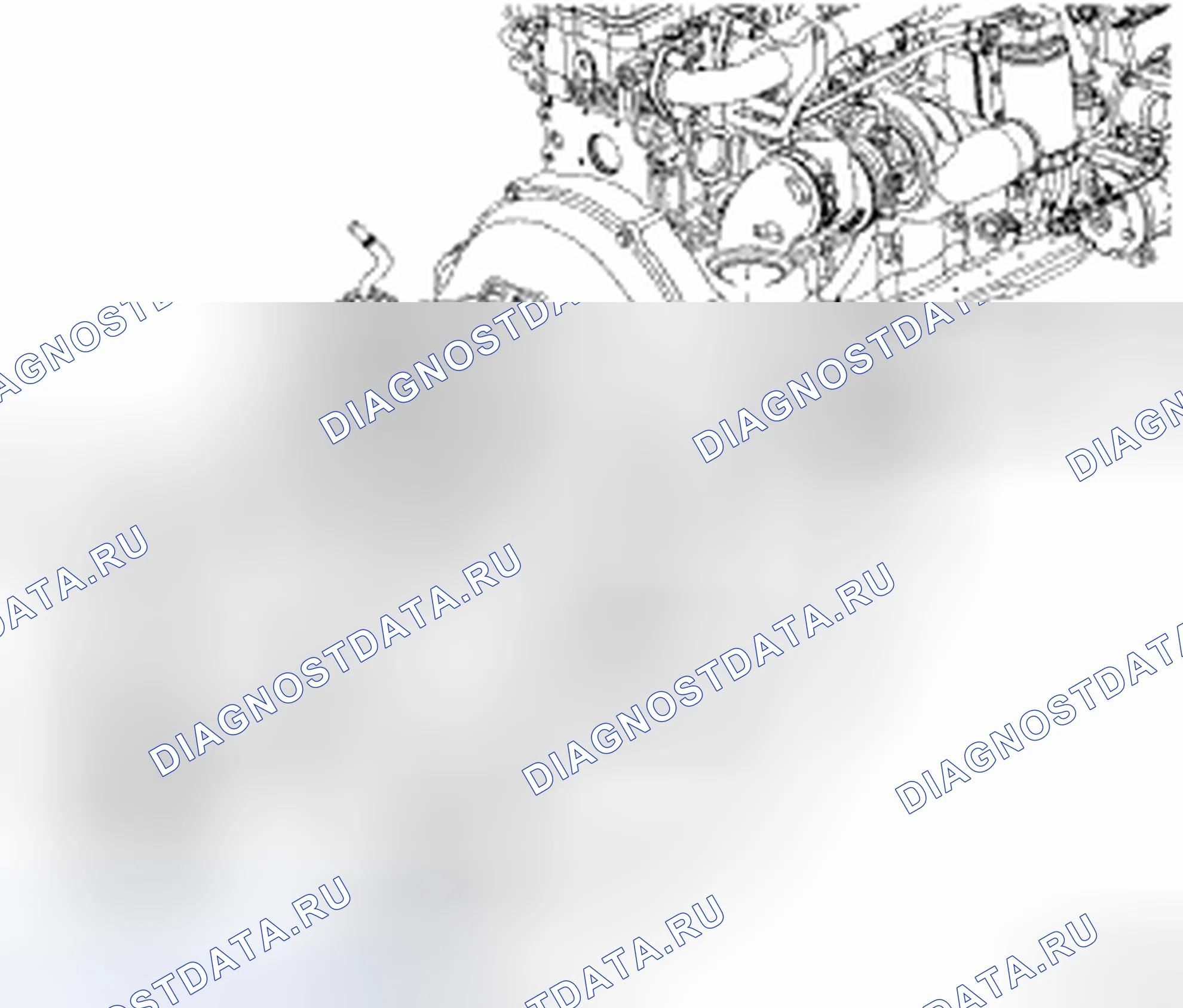 Рис. 19: ДЕМОНТАЖ - 6,7 л ДИЗЕЛЬ. Dodge Cab & Chassis R3500 HD transition