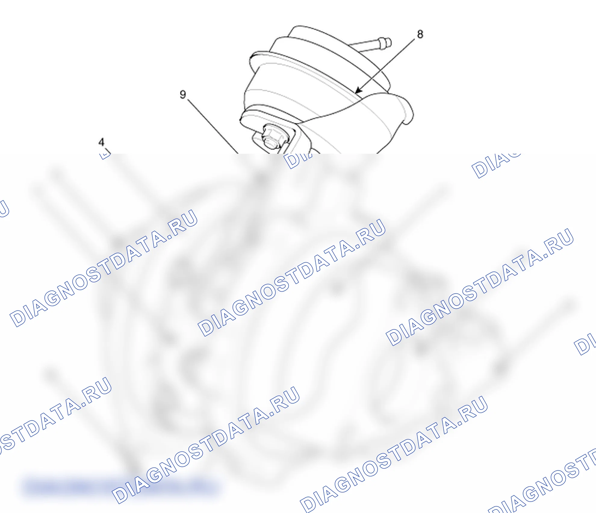 Детали турбокомпрессора. Hyundai ix35 EL