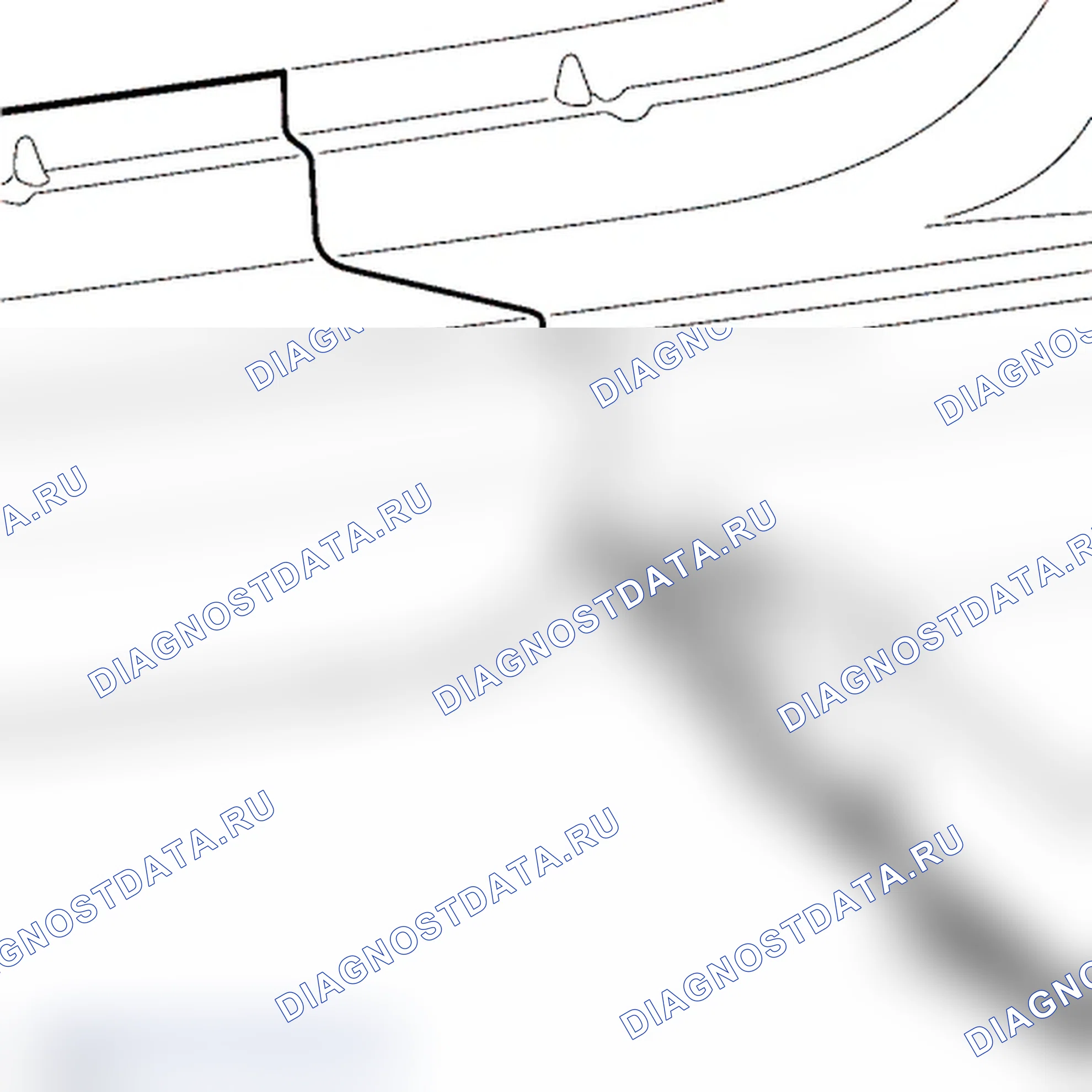 Приспособления для разрезания несущих компонентов кузова. Renault Laguna II
