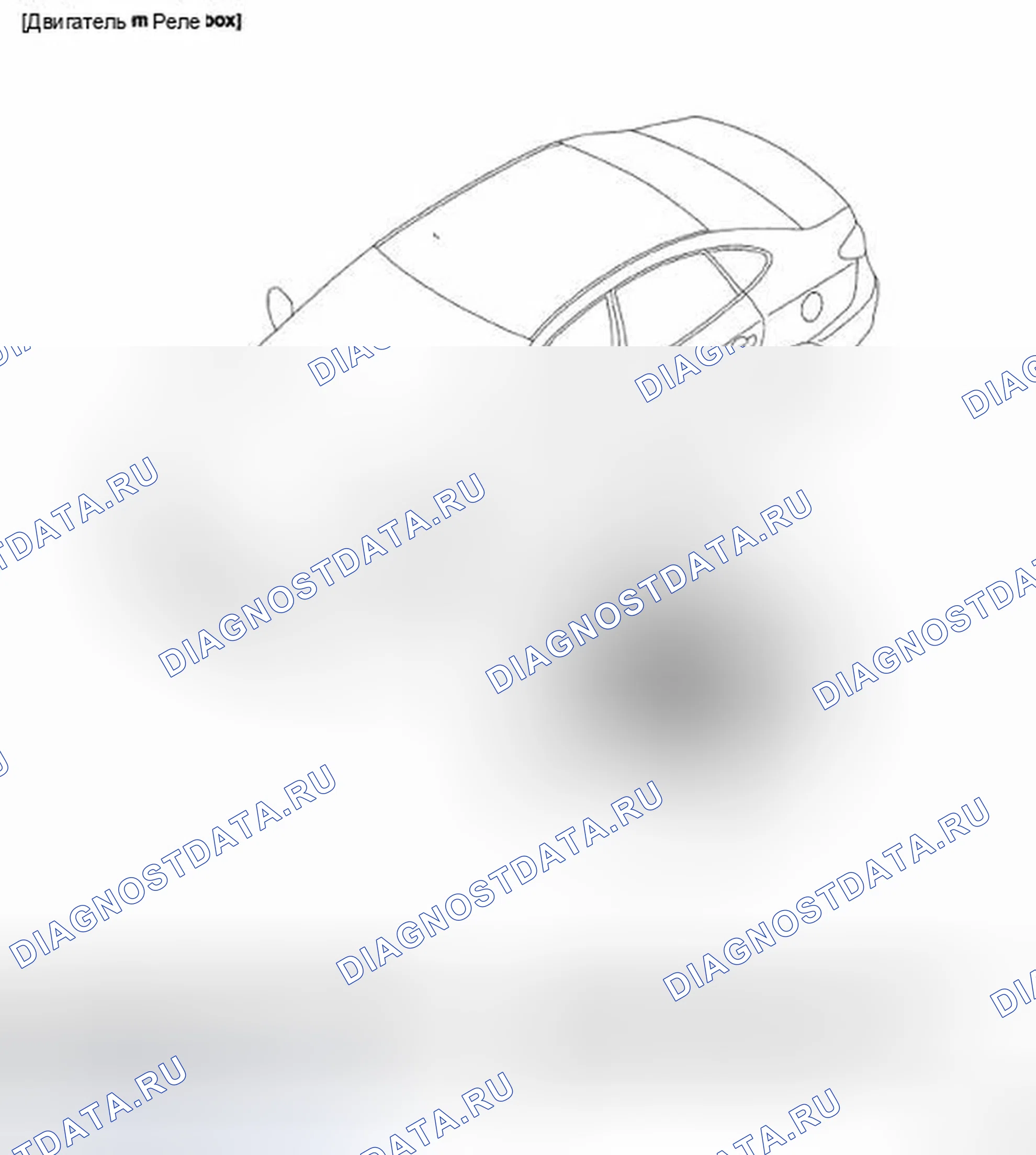 Рис. 1: РАСПОЛОЖЕНИЕ КОМПОНЕНТОВ. Hyundai Elantra IV