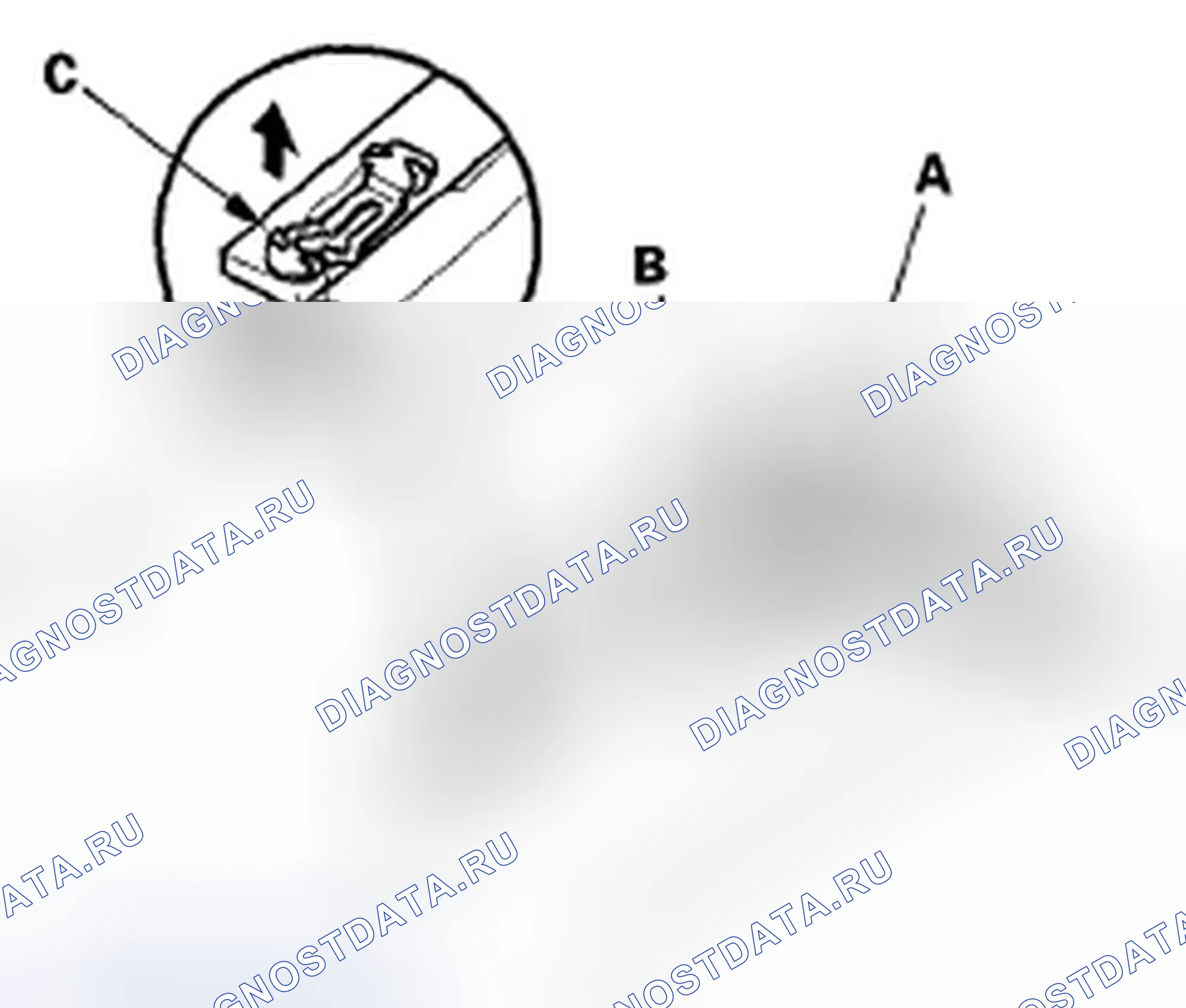 Рис. 95: Замена формовки крыши. Honda Fit I
