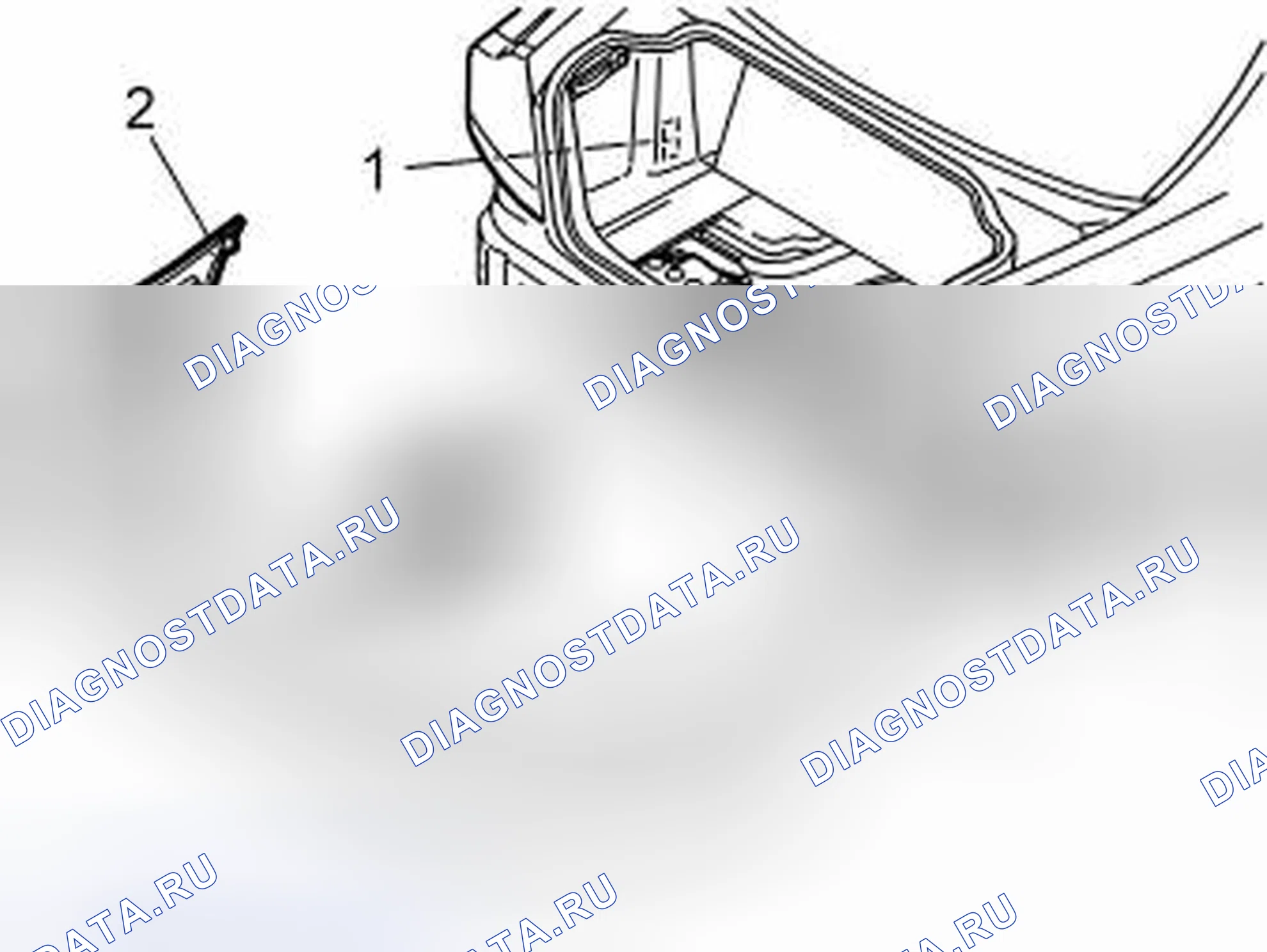 Рис. 72: Установка заднего бампера. Volvo S60 I рестайлинг