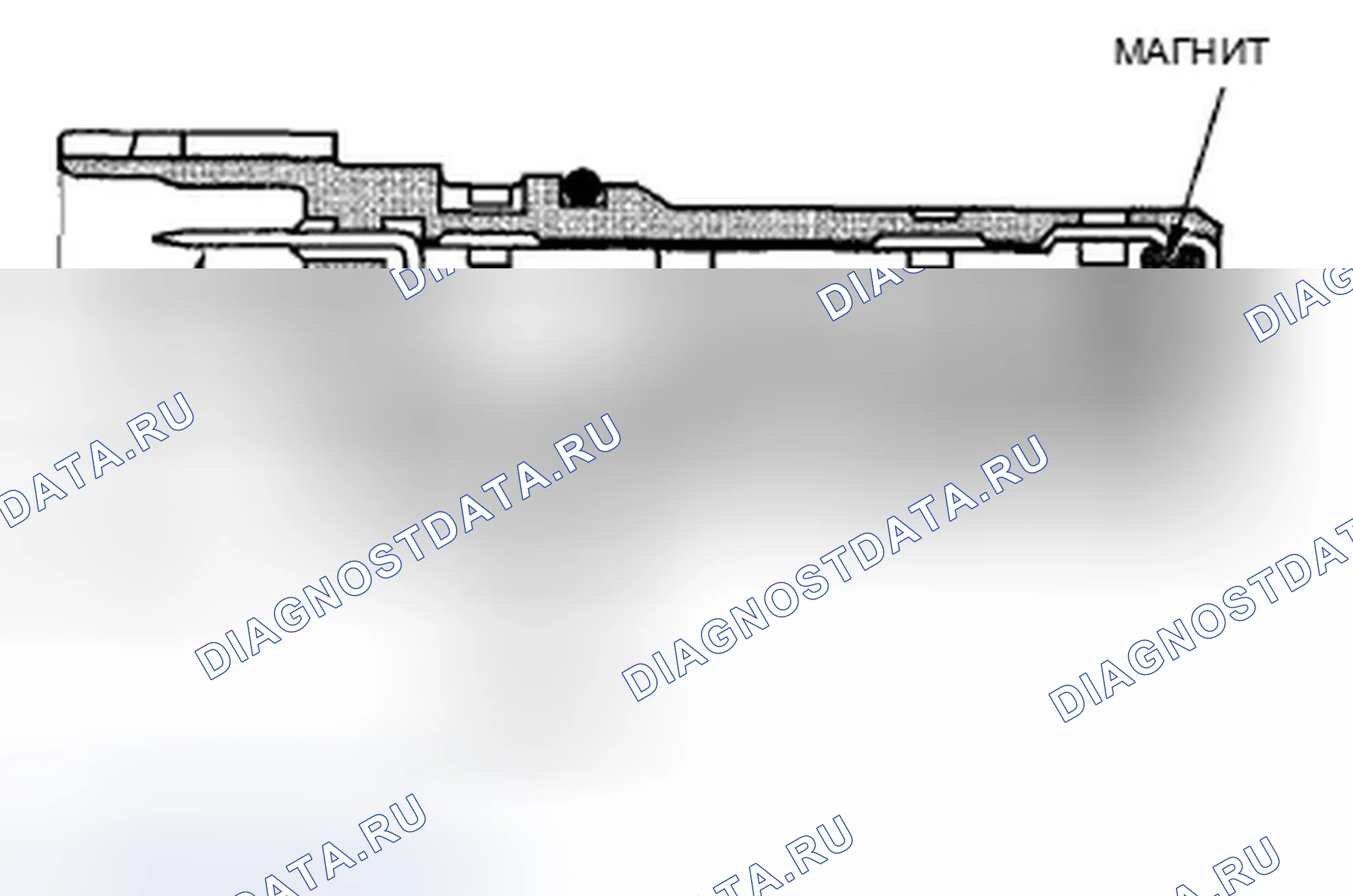 Рис. 925: Датчик положения коленчатого вала (Ckp). Honda Civic VIII