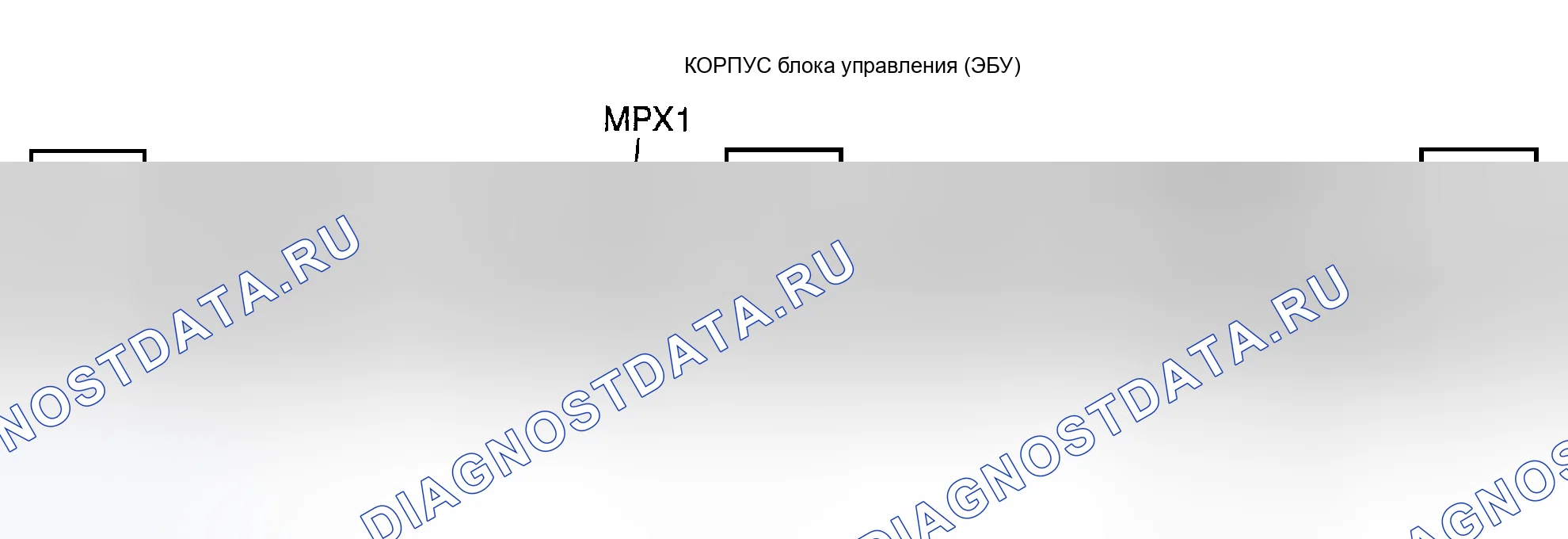 Рис. 12: КЛЕММЫ ЭБУ. Toyota Sequoia I