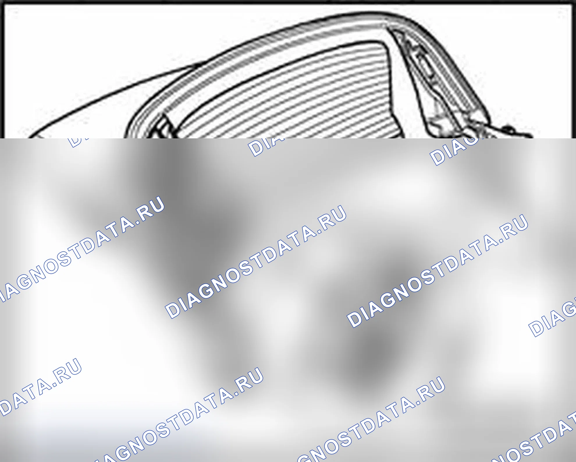 Рис. 502: складной датчик положения верхней рамы G356, демонтаж. Audi S4 B7