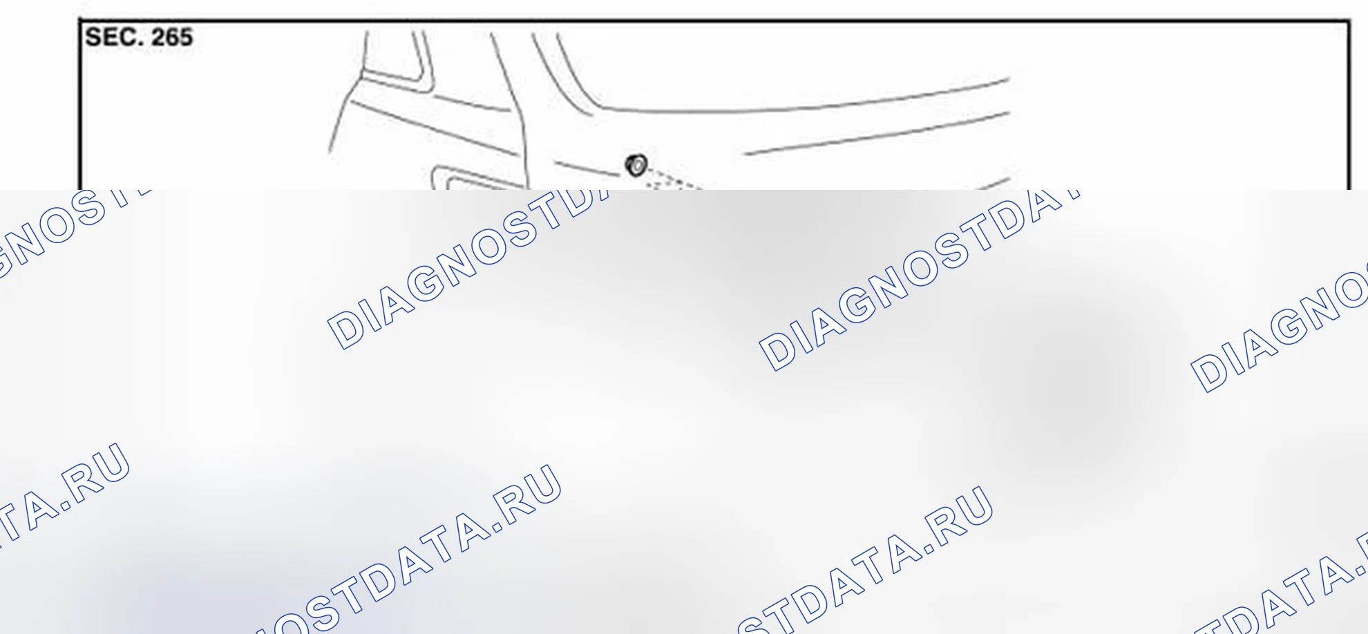 Рис. 62: Разнесенный вид. Infiniti FX35 II