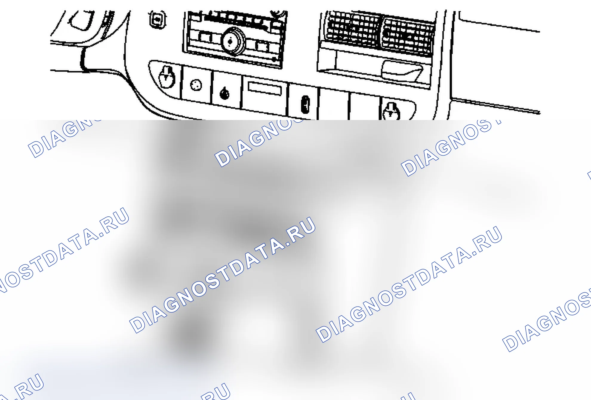 Рис. 29: Замена дверной защелки отсека приборной панели. Chevrolet Express G1500 