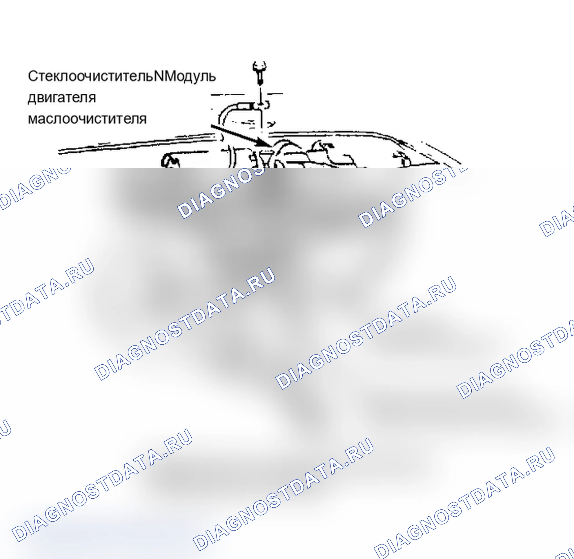 Рис. 8: Расположение компонентов (8 из 17). Buick Electra VI