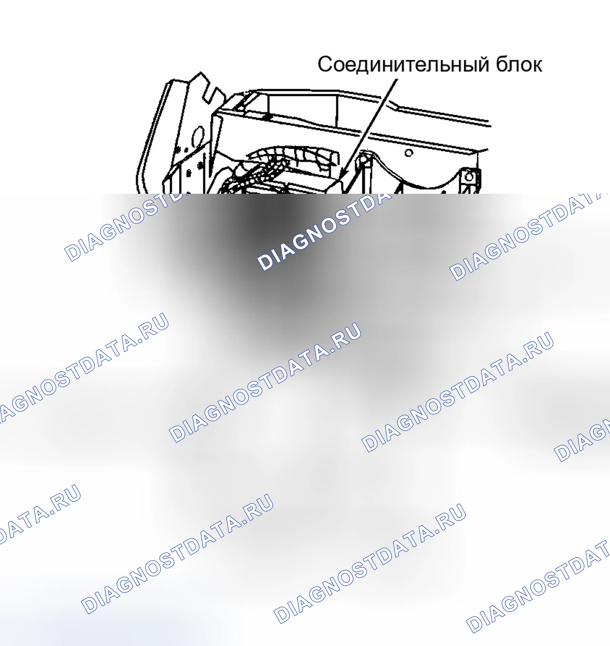 Рис. 195: ТЕСТ Tc-97A - НЕТ СООБЩЕНИЯ CCD ОТ МОДУЛЯ КОНТРОЛЯ КУЗОВА (BCM). Dodge Grand Caravan III