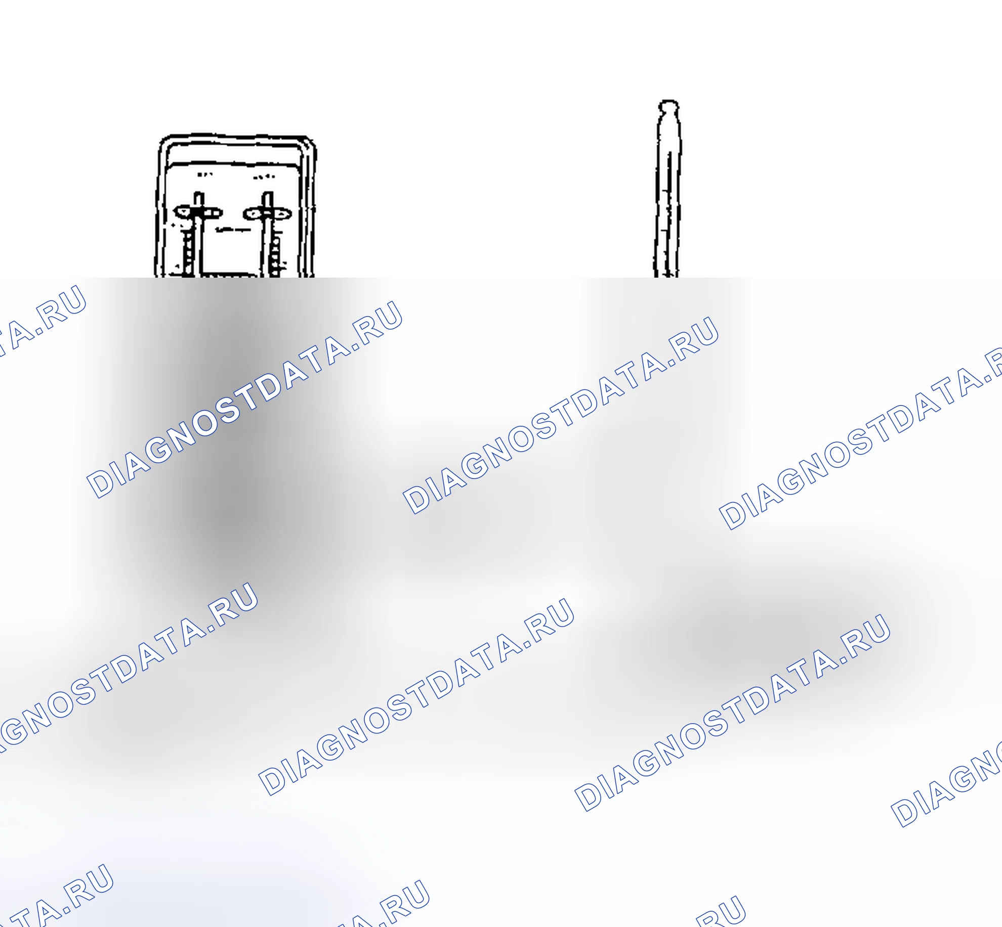 Рис. 58: Термометр и гигрометр. Honda Odyssey (North America) I