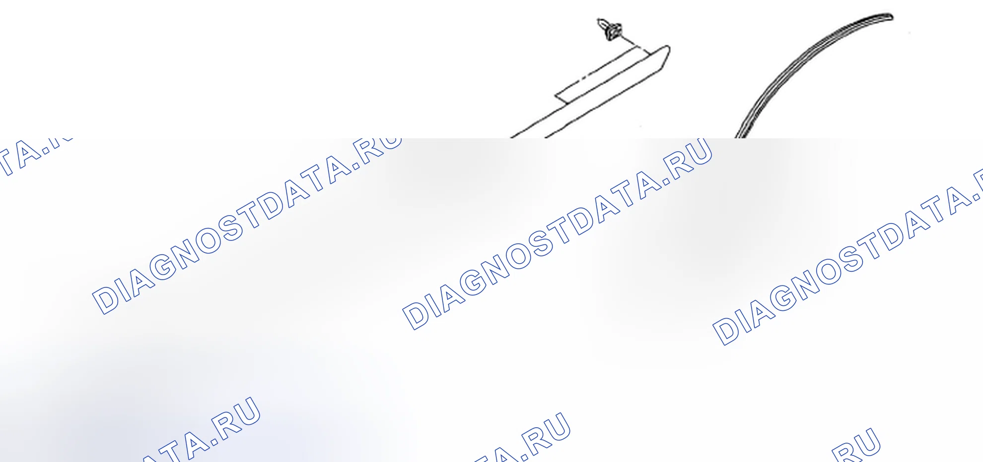 Рис. 64: Идентификация бокового протектора. Subaru Impreza GD/GC/GG рестайлинг 2