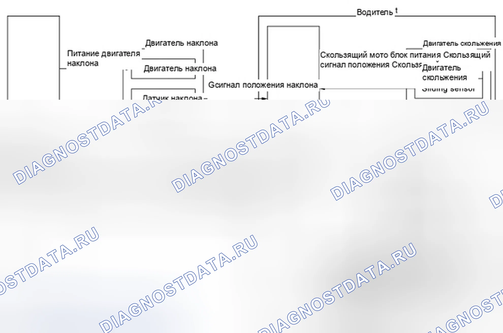 Рис. 8: ФУНКЦИЯ ПОМОЩИ ПРИ ВЫХОДЕ: Схема системы. Infiniti M56 IV