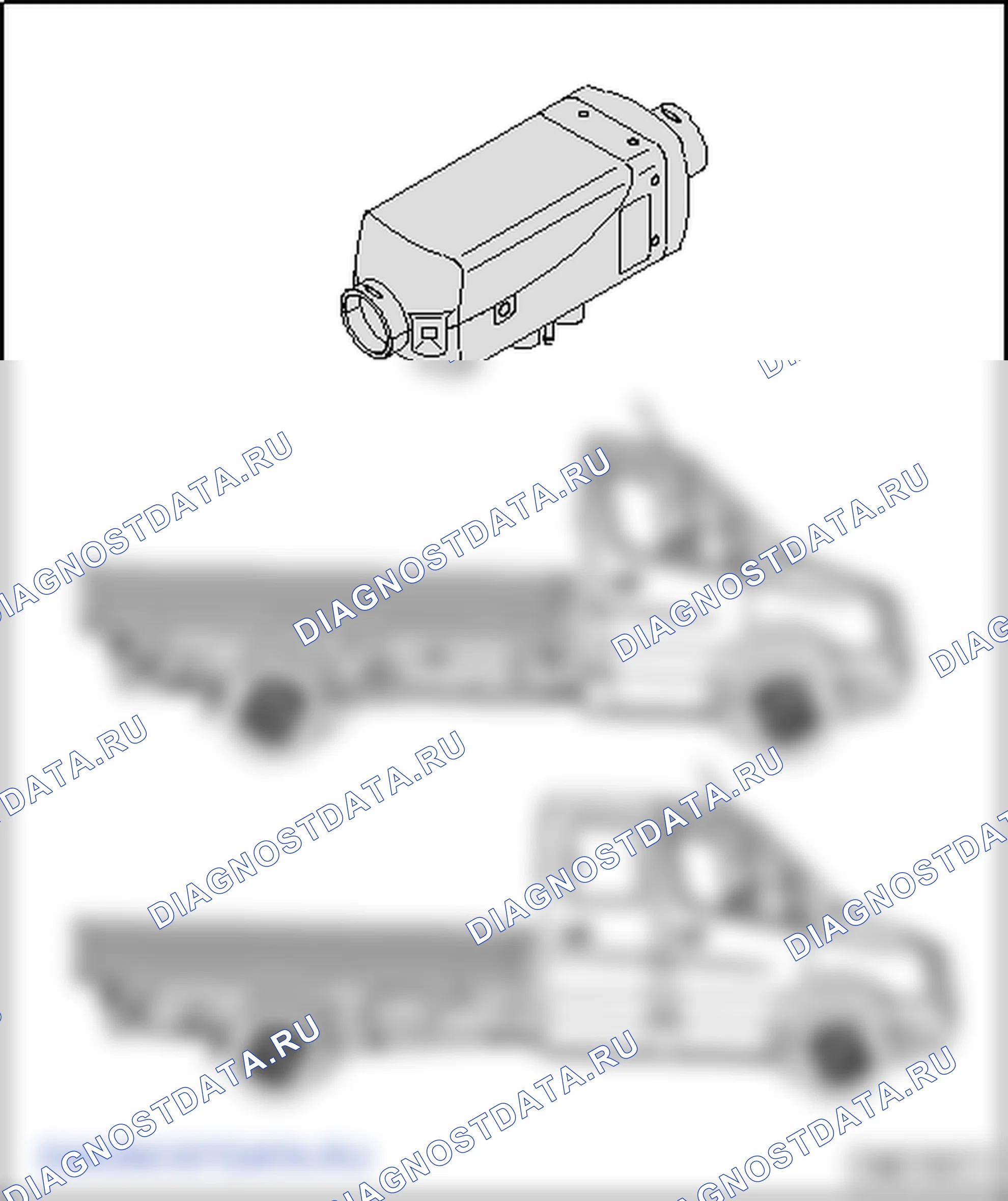 Дополнительные воздушные отопители Airtronic »D2« и »D4S«. Volkswagen Crafter I