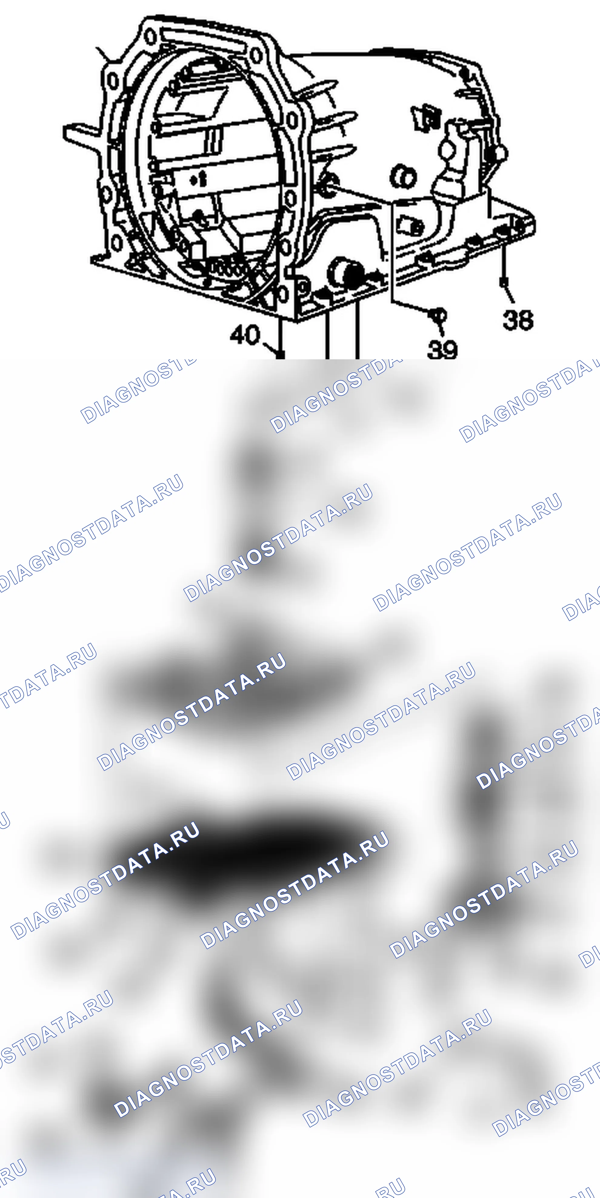 Рис. 169: Корпус и сопутствующие детали (2 из 2). Chevrolet Express G1500 