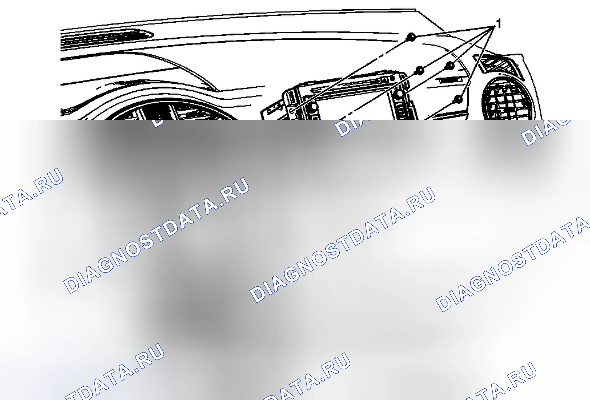 Рис. 20: Замена радио. Chevrolet Traverse I