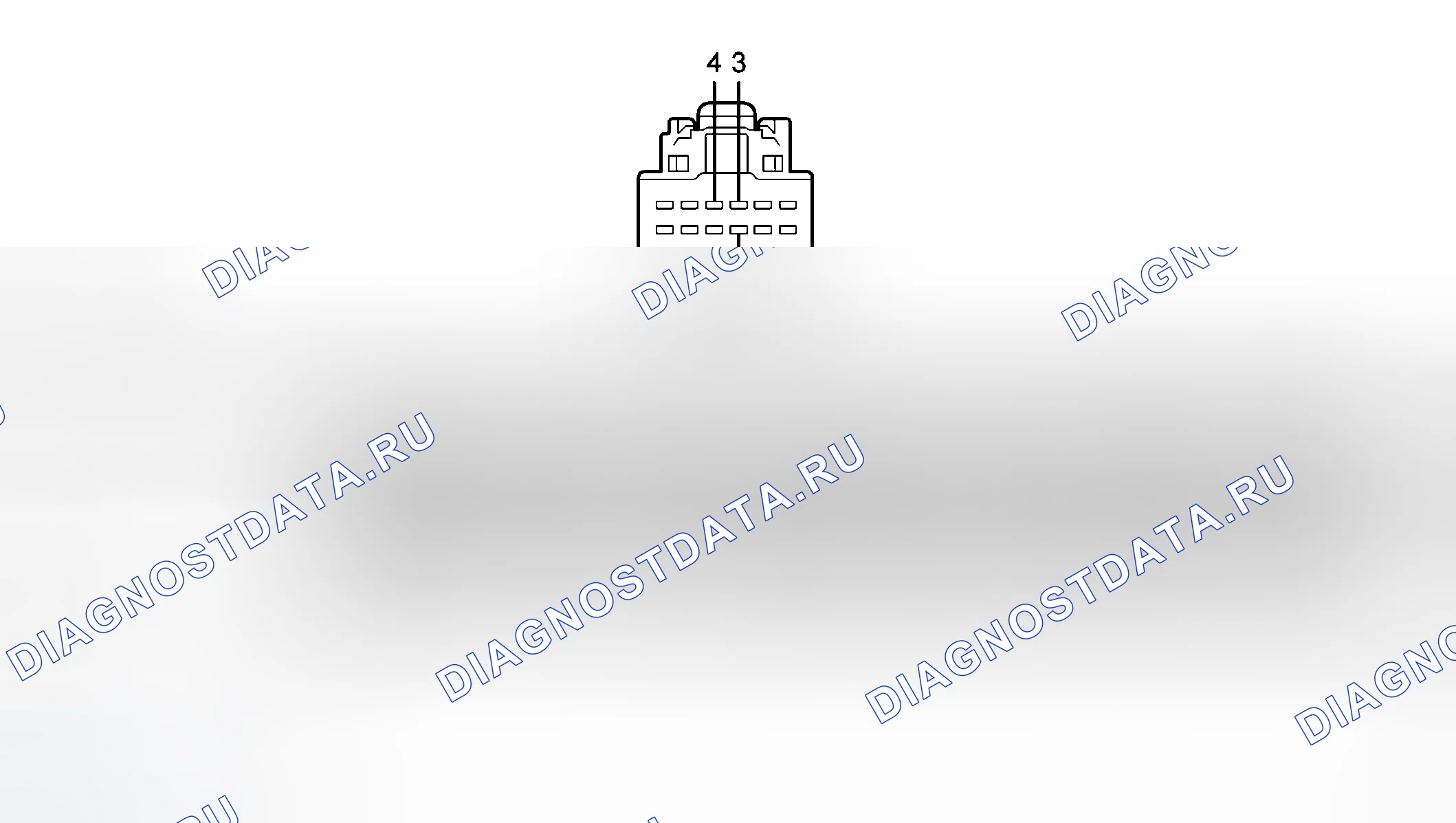 Рис. 6: Ссылка на схему соединителя. Hyundai Mistra II