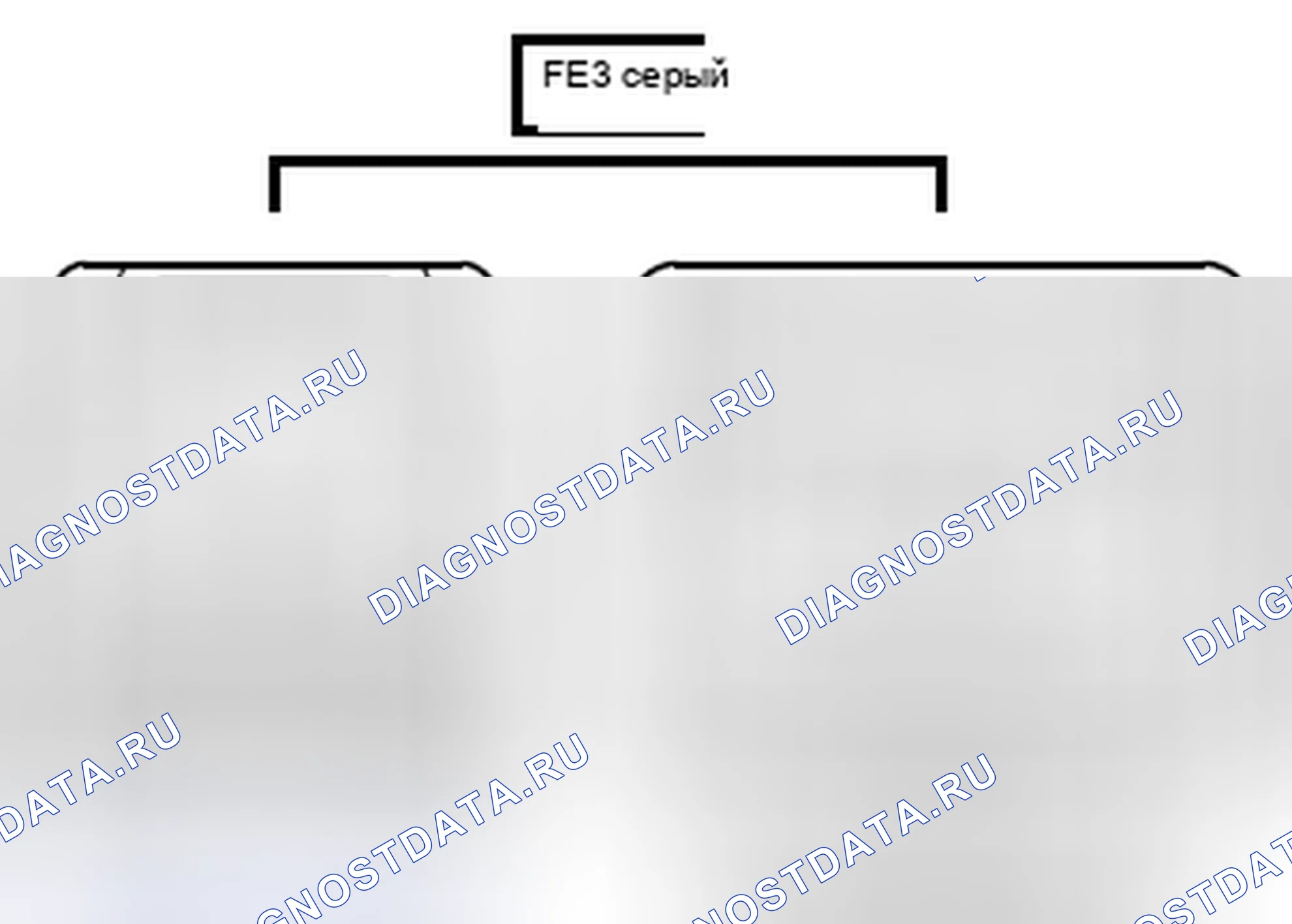 Рис. 758: Вид с торца линейного соединителя (FE3). Toyota Camry XV40 рестайлинг