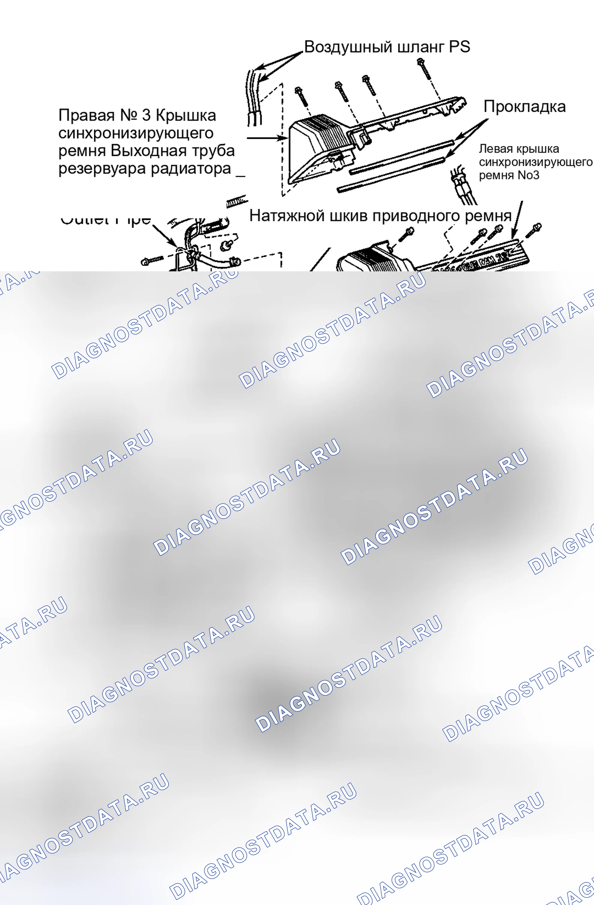 Рис. 16: Демонтаж. Honda Accord I
