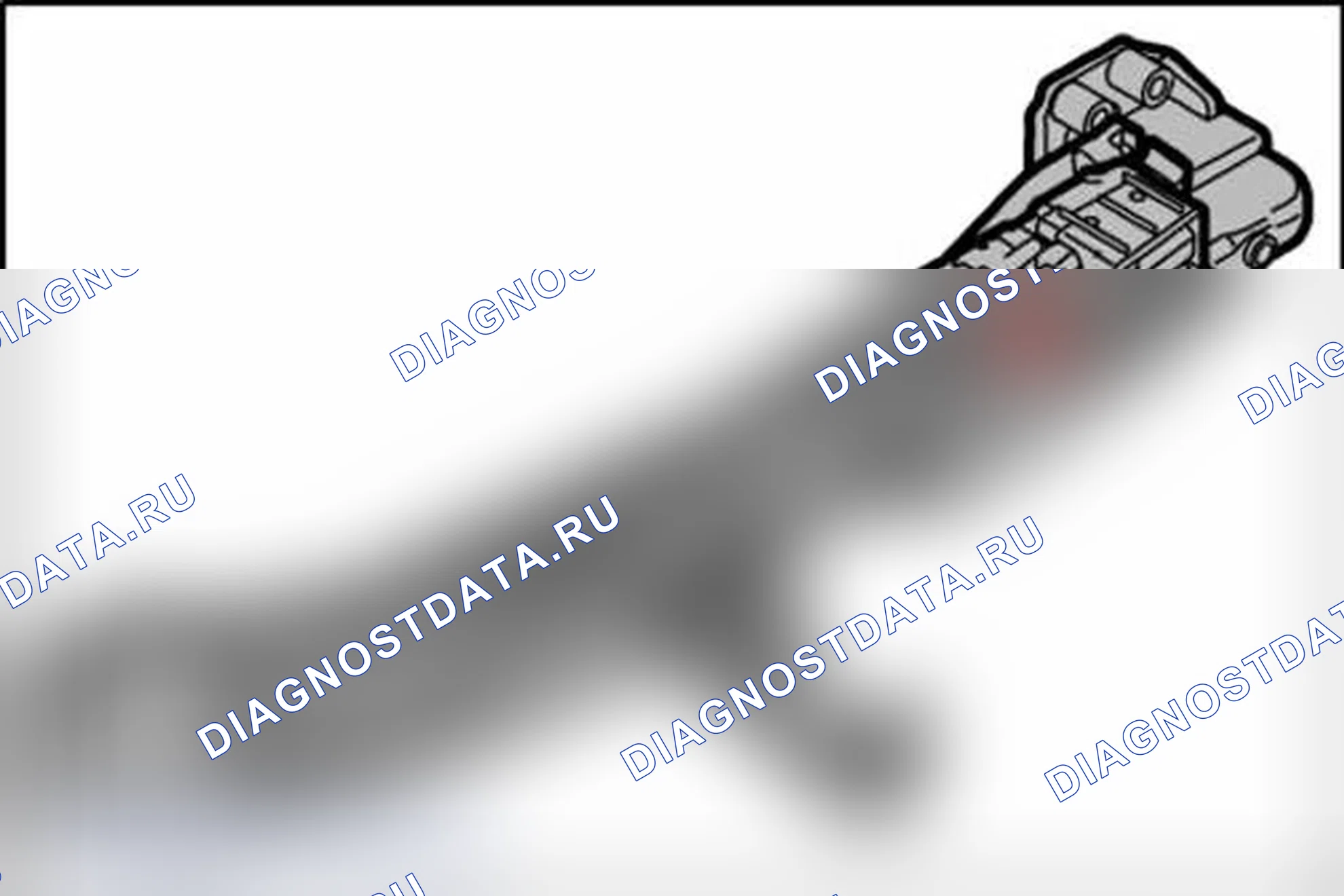 Рис. 316: Снятие и установка детали из пенопласта в автомобиле с внешним запасным колесом. Porsche Cayenne Turbo I рестайлинг