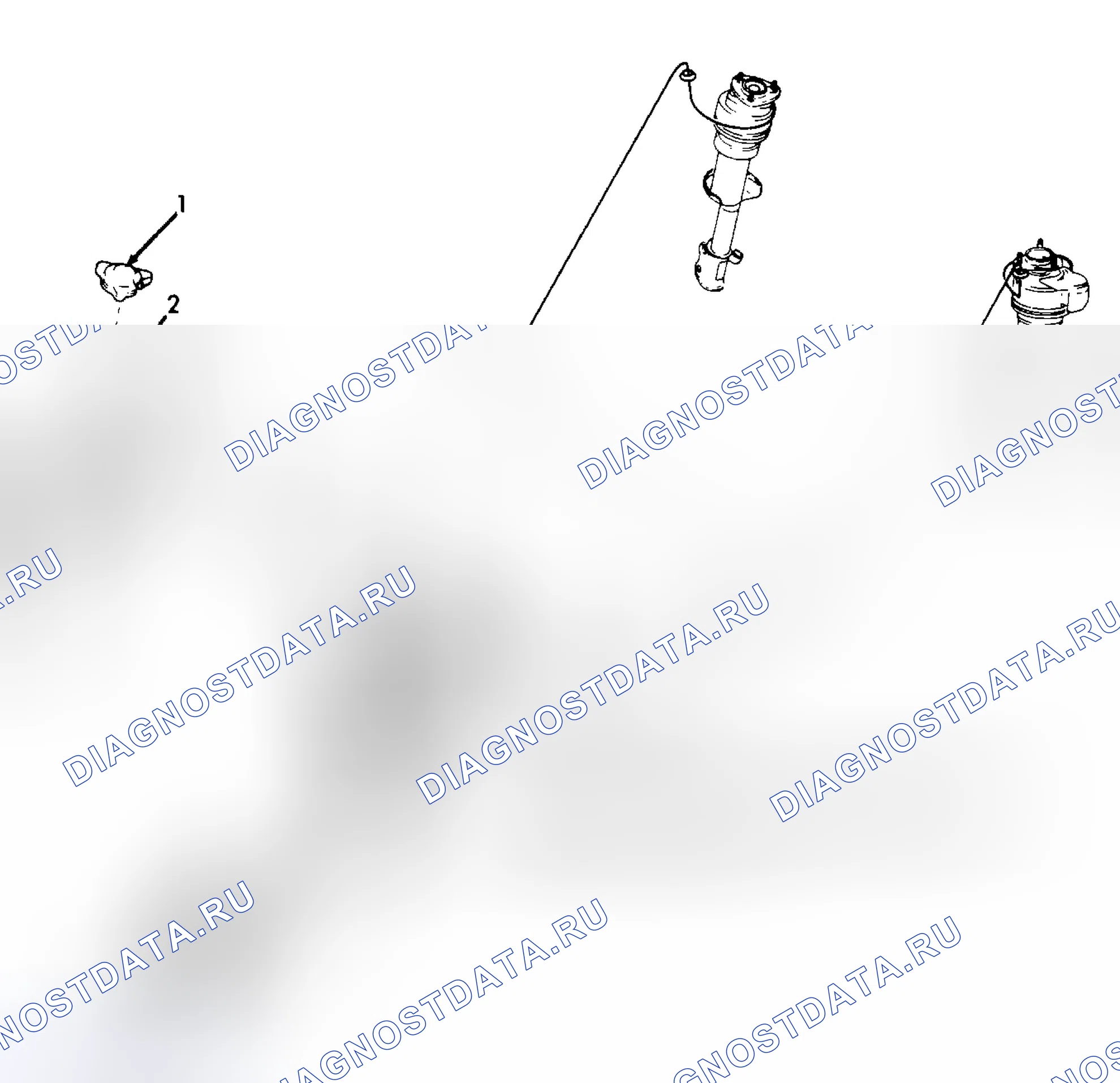 Рис. 3: ОПИСАНИЕ электронной подвески. Subaru Legacy BC/BJ/BF