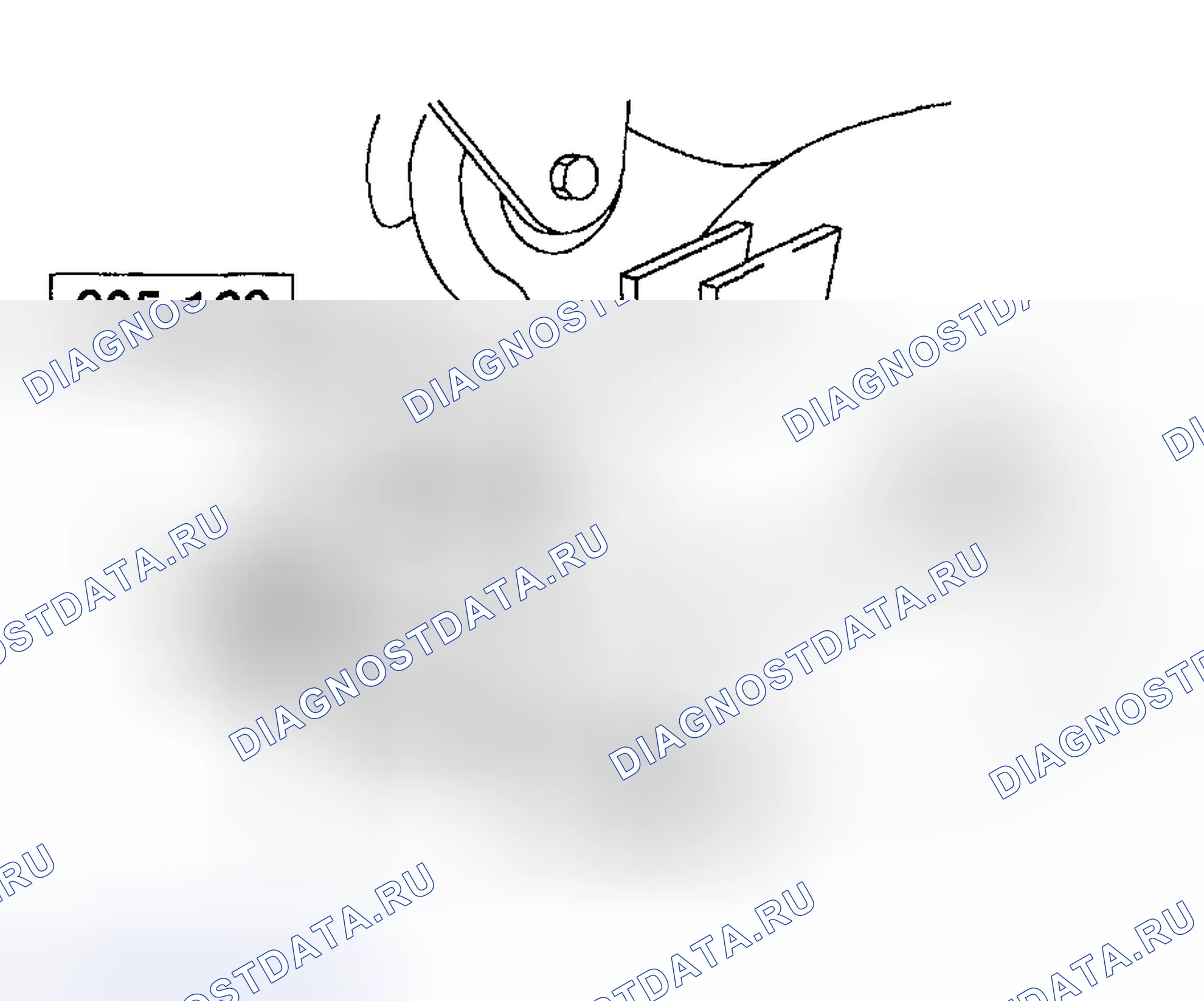 Рис. 111: Позиция 2: Фланец шестерни заднего моста Примечание по установке. Hyundai ix20 I рестайлинг