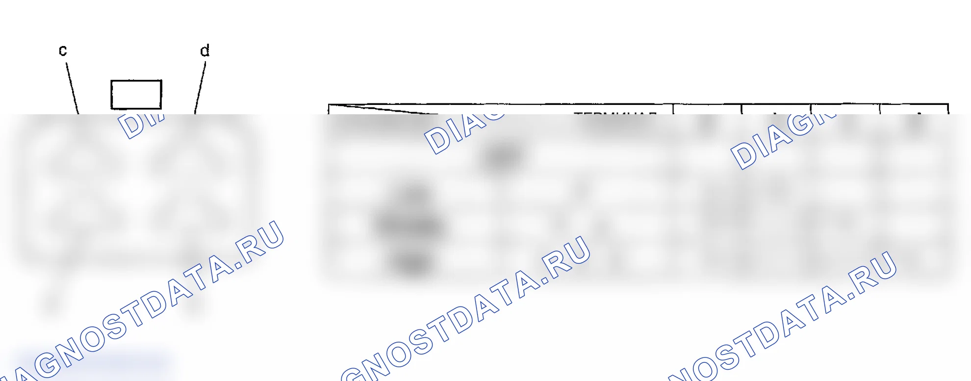 Рис. 225: Проверка переключателя двигателя задней воздуходувки для H27 модели двигателя. Suzuki Grand Vitara I рестайлинг