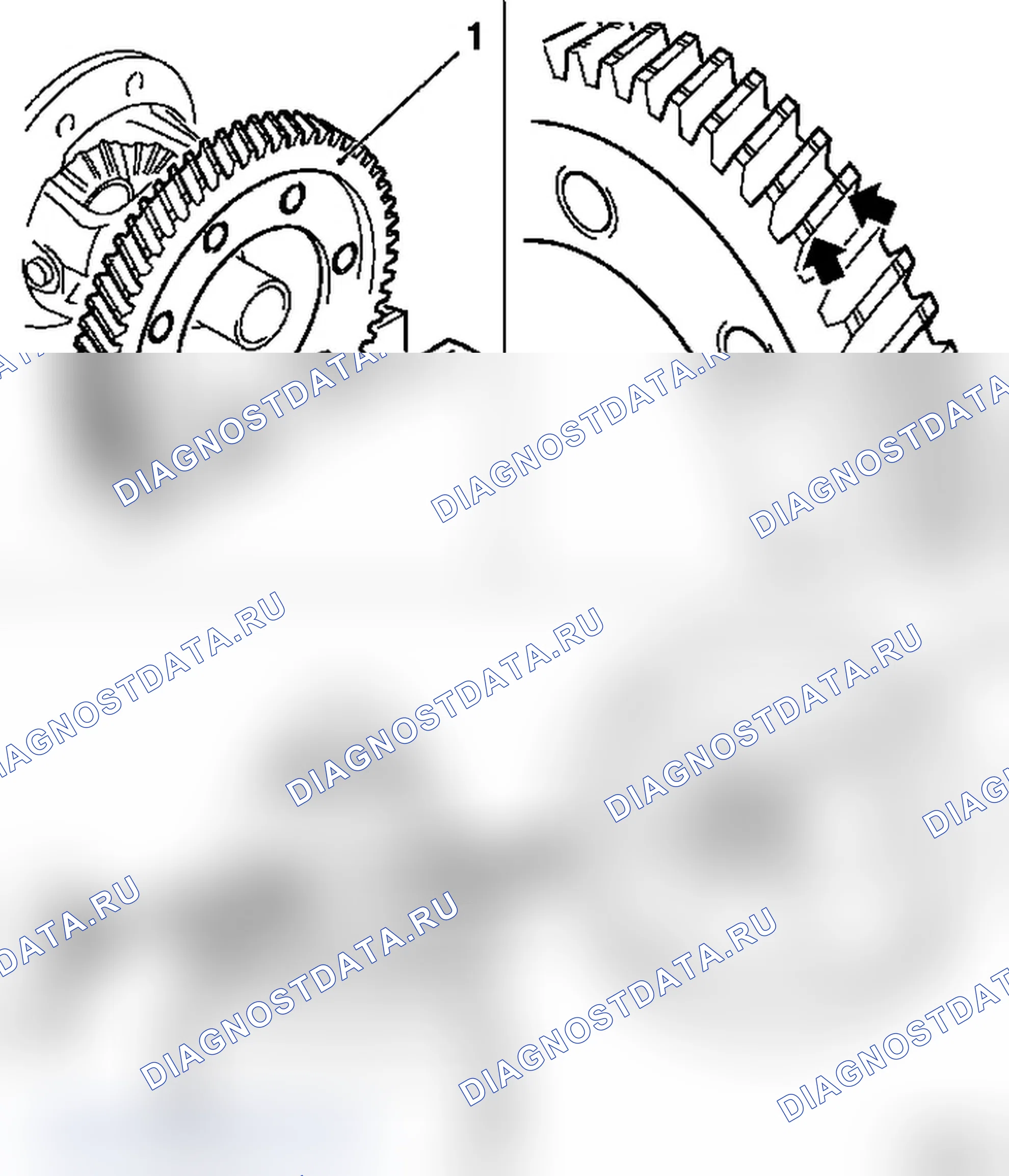Разборка и сборка дифференциала (F13/F17/F17+/F18). Opel Astra G