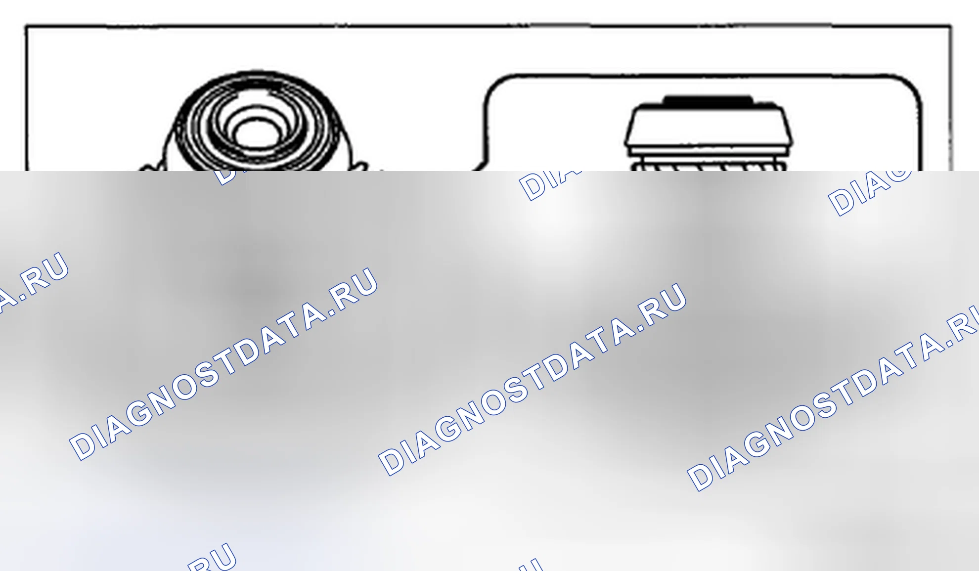 Рис. 28: Проверка конического роликового подшипника. Mazda CX-5 I