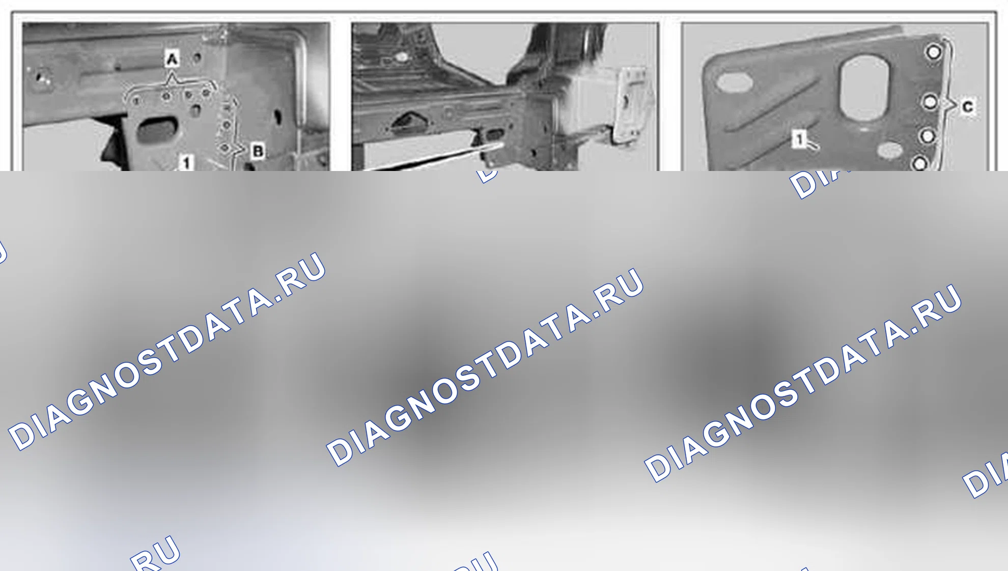 Рис. 535: Заменить арматуру траверсы - AR62.30-P-1351MCO. Kia Soul I
