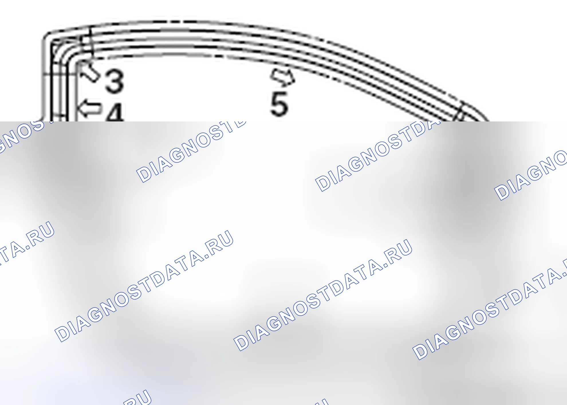 Рис. 108: > > B < < МОНТАЖ ДВЕРНОЙ КАПЛЕОТБОЙНИКА. Mazda MPV III