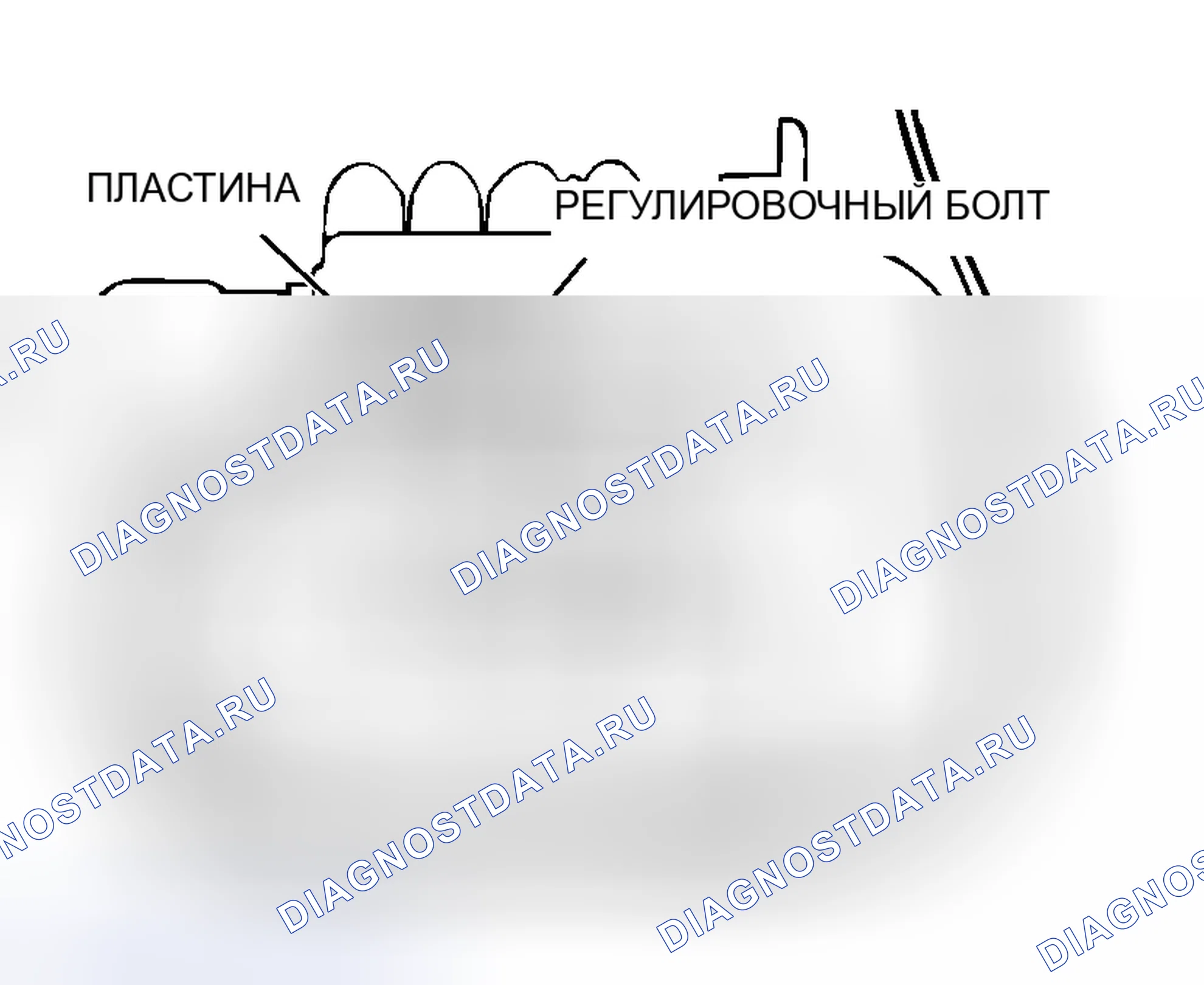Рис. 1: ПРОВЕРКА И РЕГУЛИРОВКА КАБЕЛЯ АКСЕЛЕРАТОРА. Mitsubishi Lancer Evolution IX