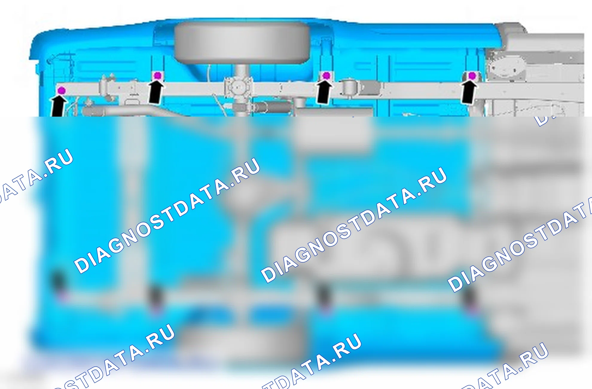 Как снять и установить горизонтальную часть кузова. Ford Ranger T6