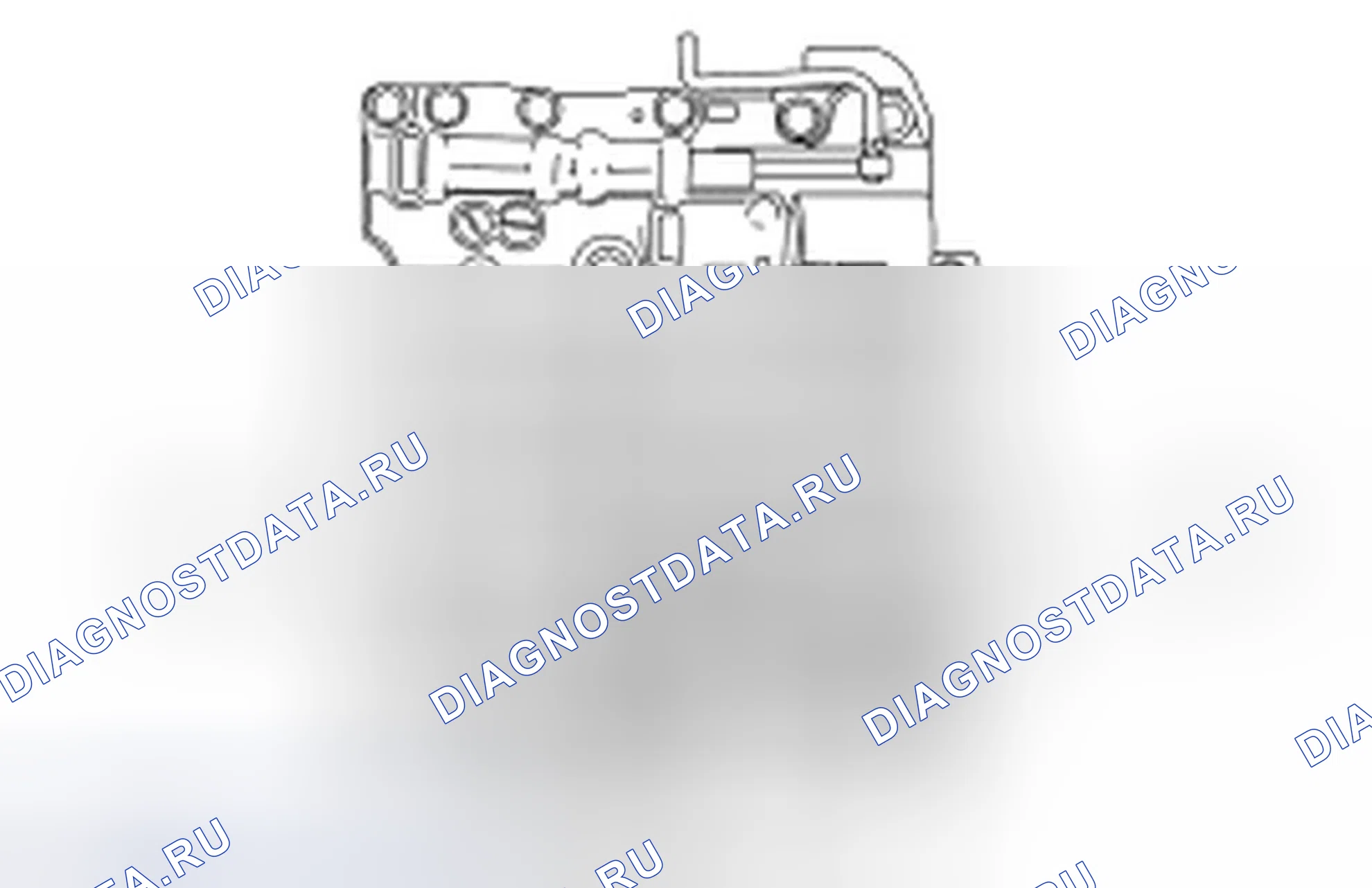 Рис. 380: Соленоиды переключения передач трансмиссия SSA, SSB. Ford Fusion I рестайлинг
