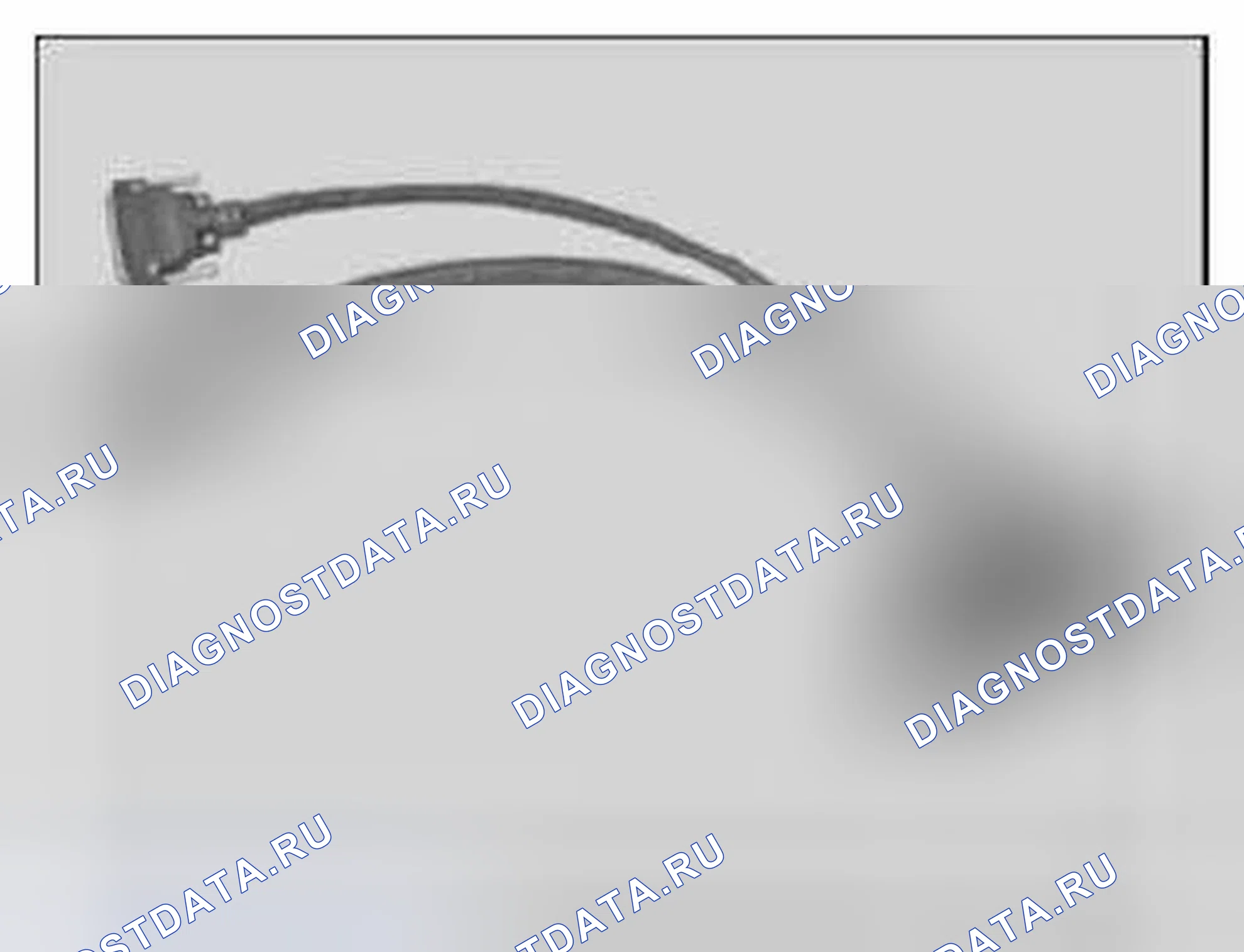 Рис. 1058: 61 2 330 Вывод адаптера, блок предохранителей и реле. BMW M3 E90