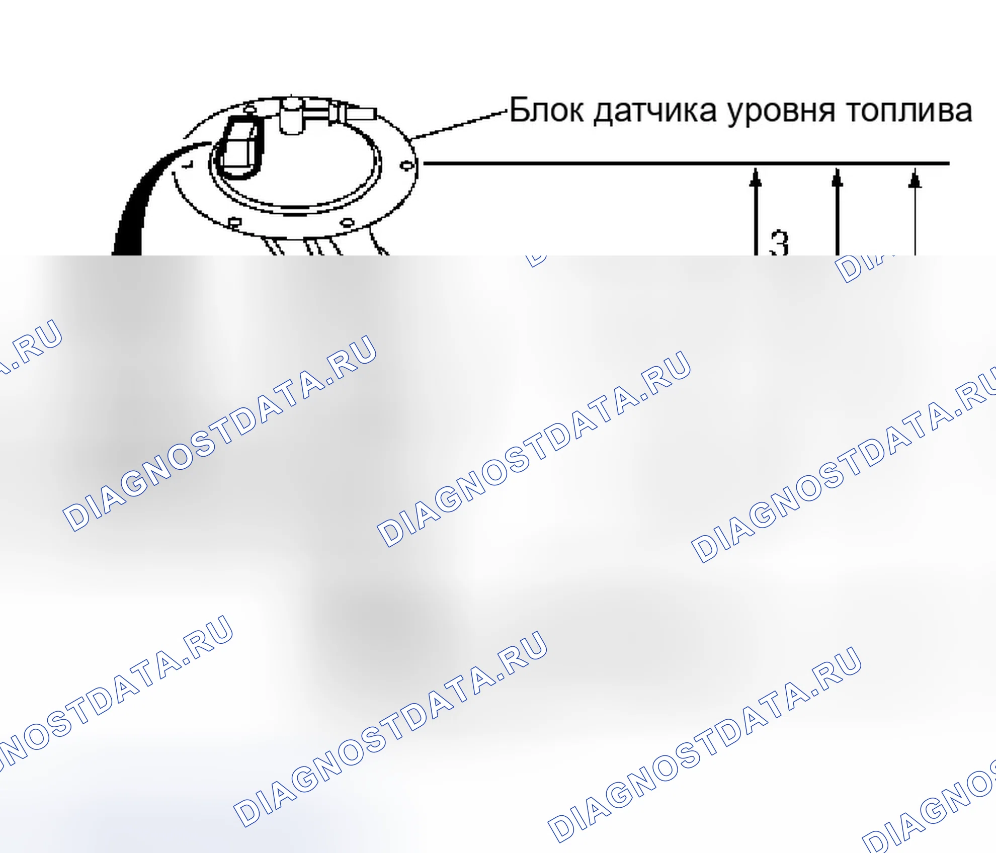 Рис. 49: ПРОВЕРКА БЛОКА ДАТЧИКОВ УРОВНЯ ТОПЛИВА. Infiniti M45 II