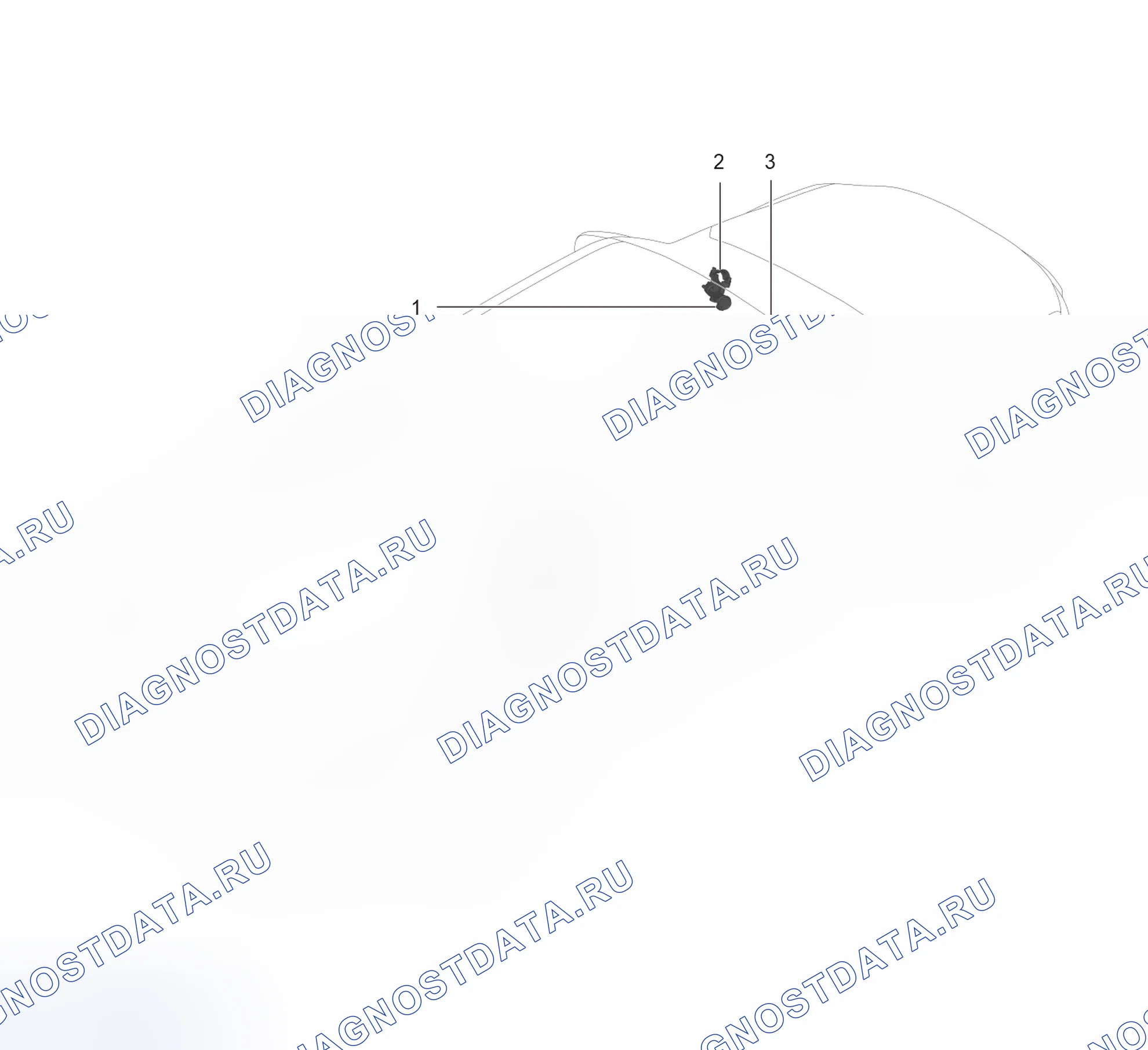 Схема расположения противоугонной системы — Great Wall Wingle-7. Great-Wall Wingle 7 I