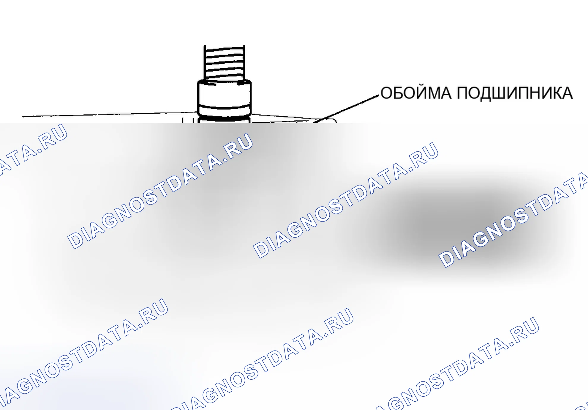 Рис. 45: Кольцо подшипника (дифференциал) Разборка Примечание. Mazda 5 I